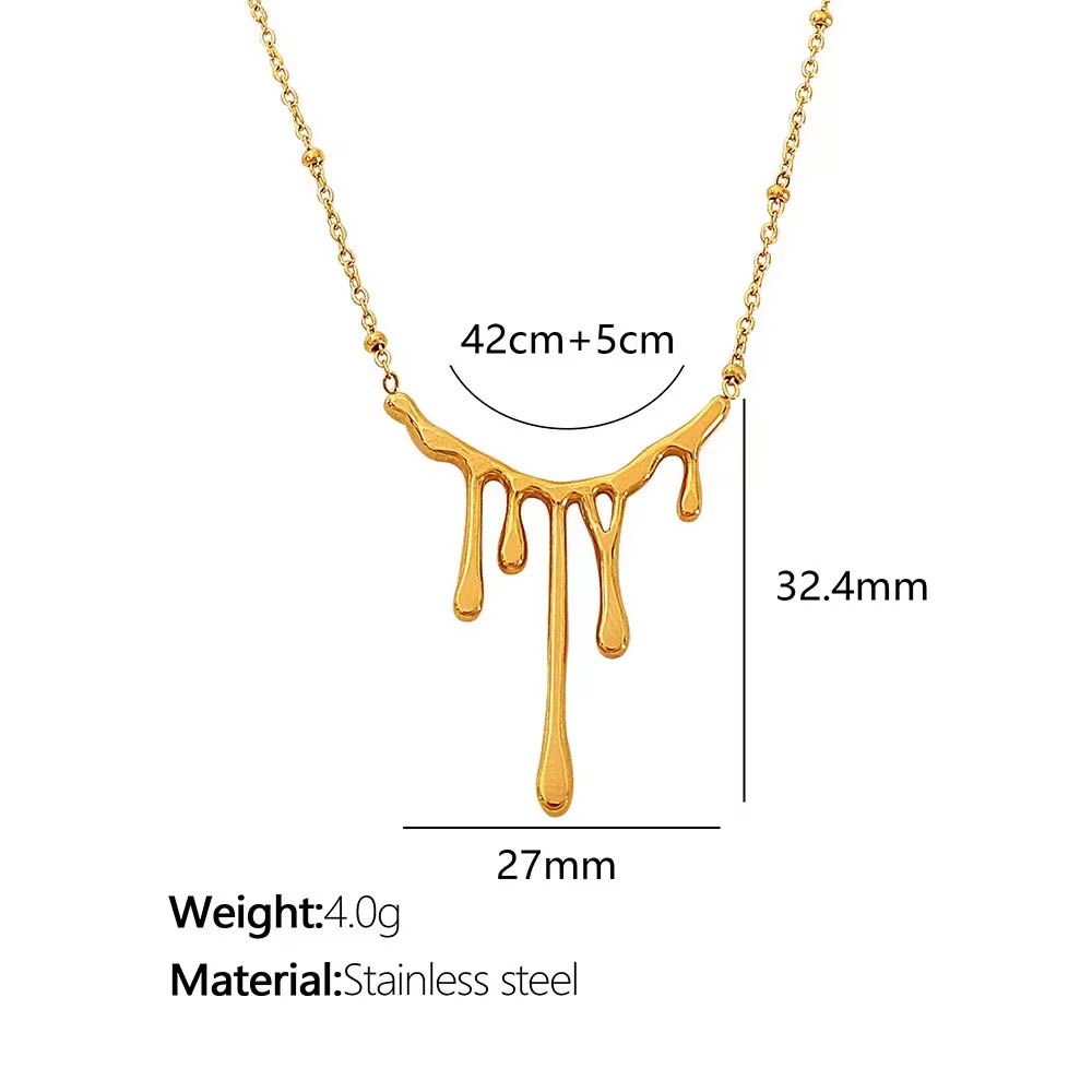 Melting Honey Necklace