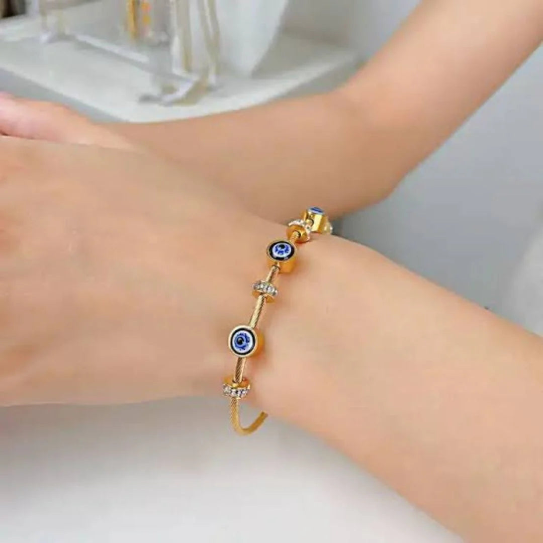 Shield Blue Bracelet
