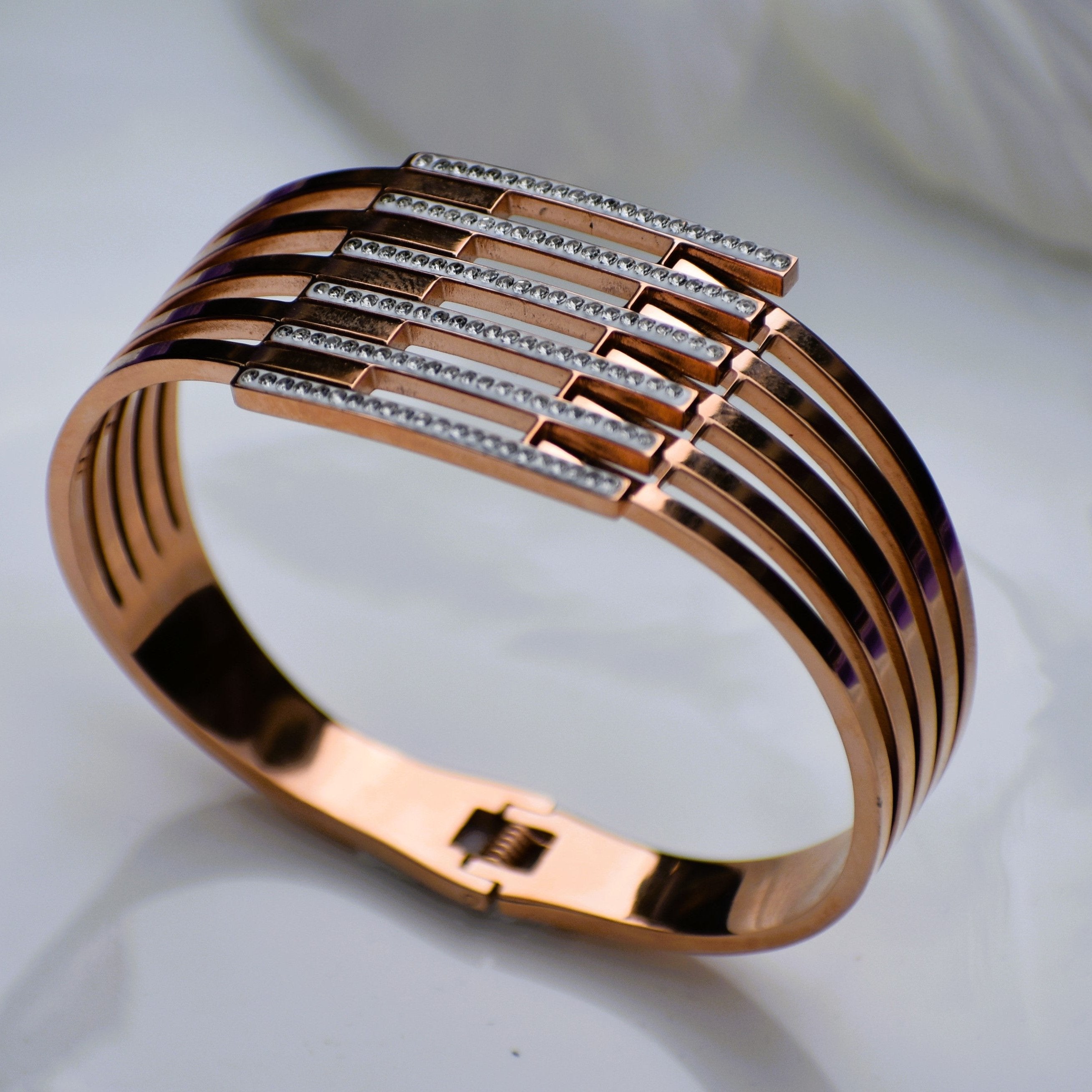 Rose Layered Bracelet