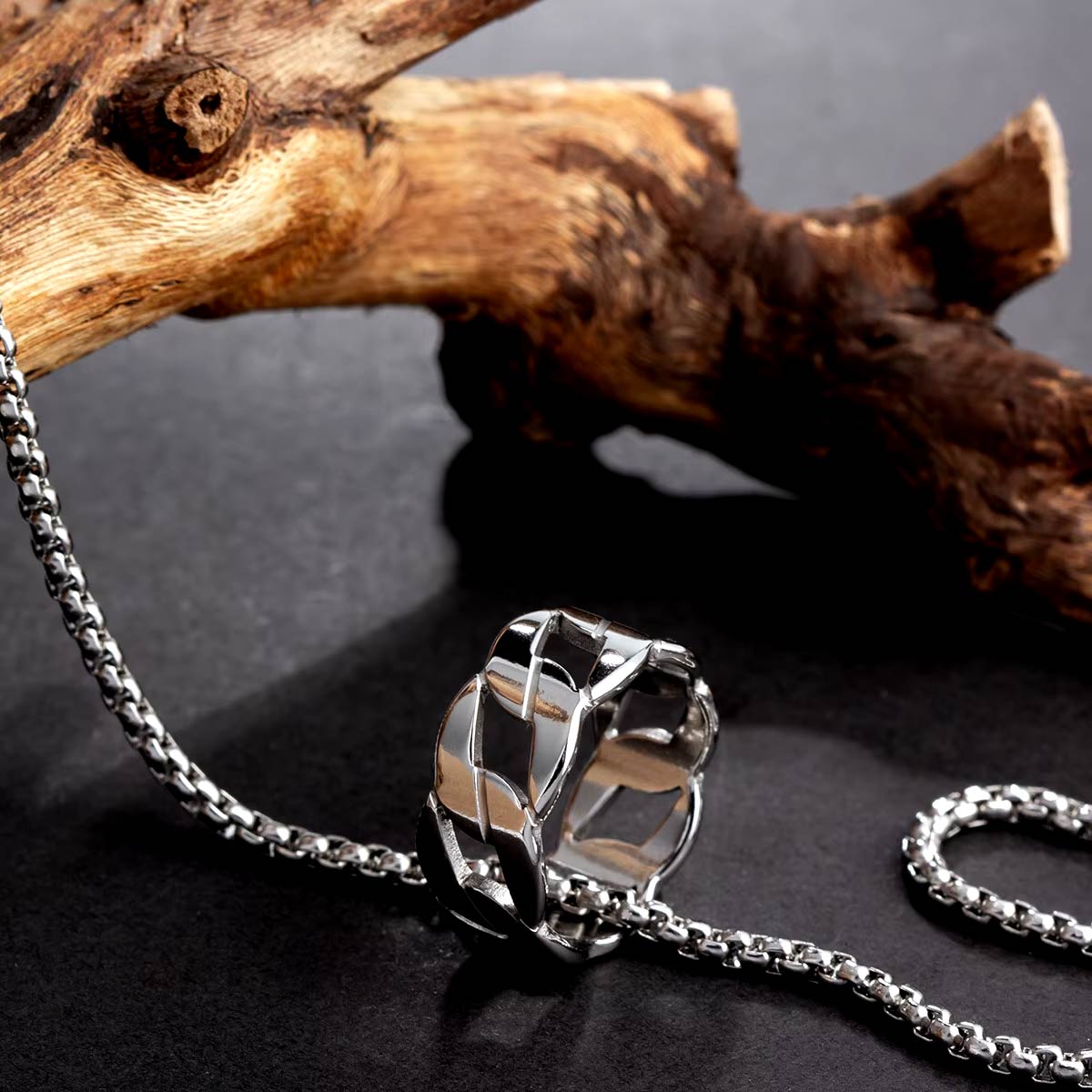 Silver Ring Charm