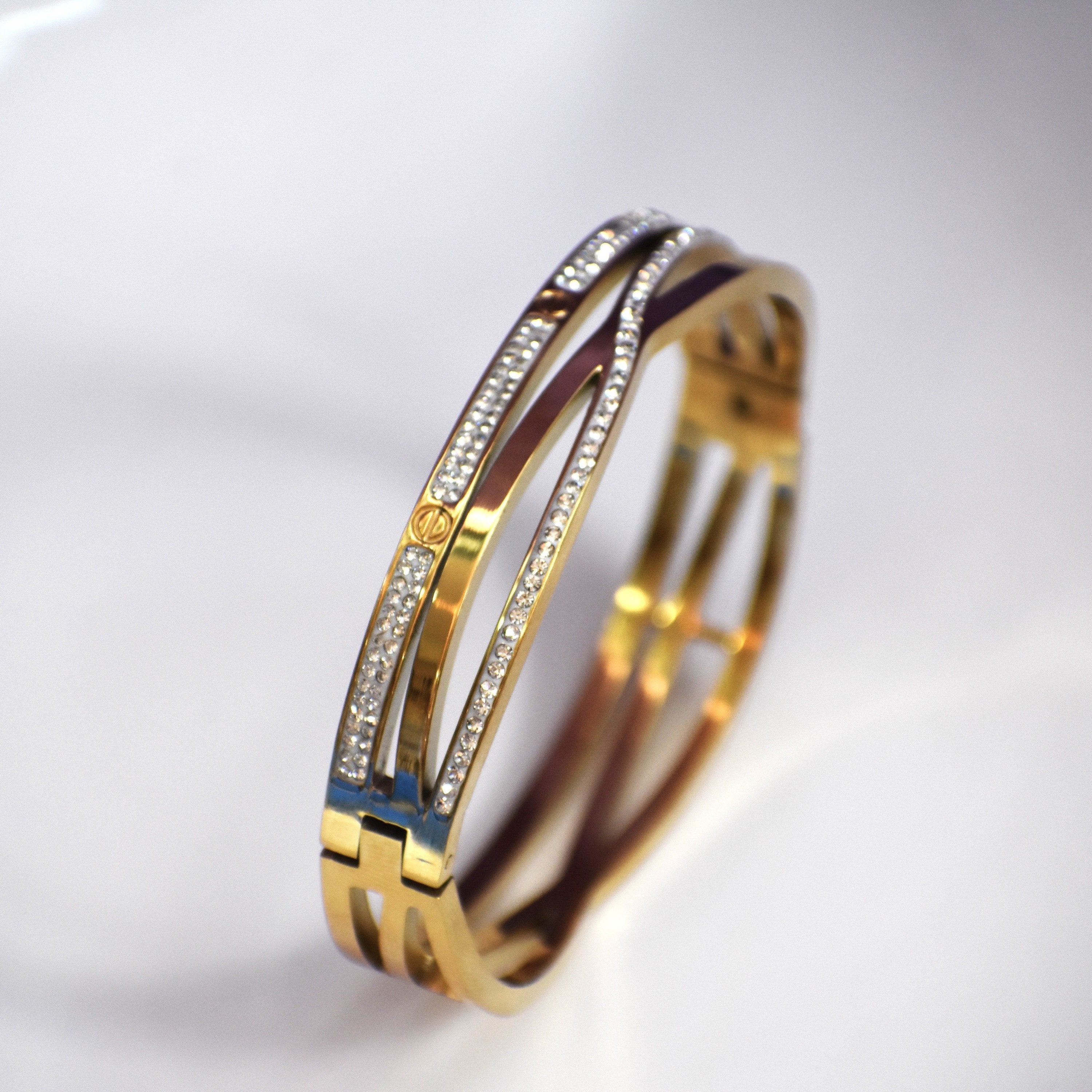 Trinity Sparkle Bangle