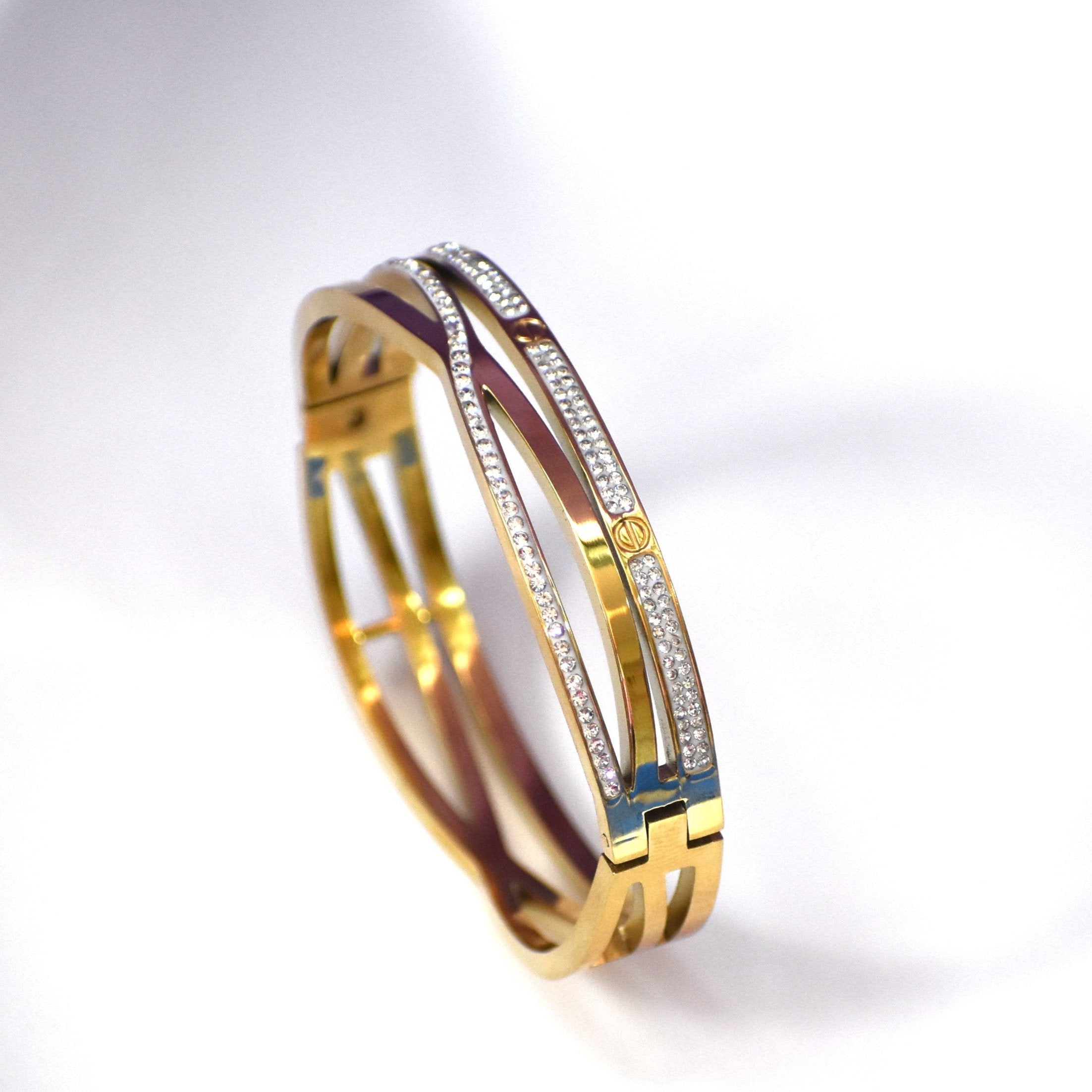 Trinity Sparkle Bangle