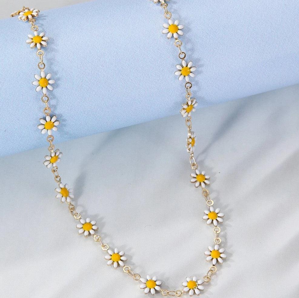 Yellow Floral Drop