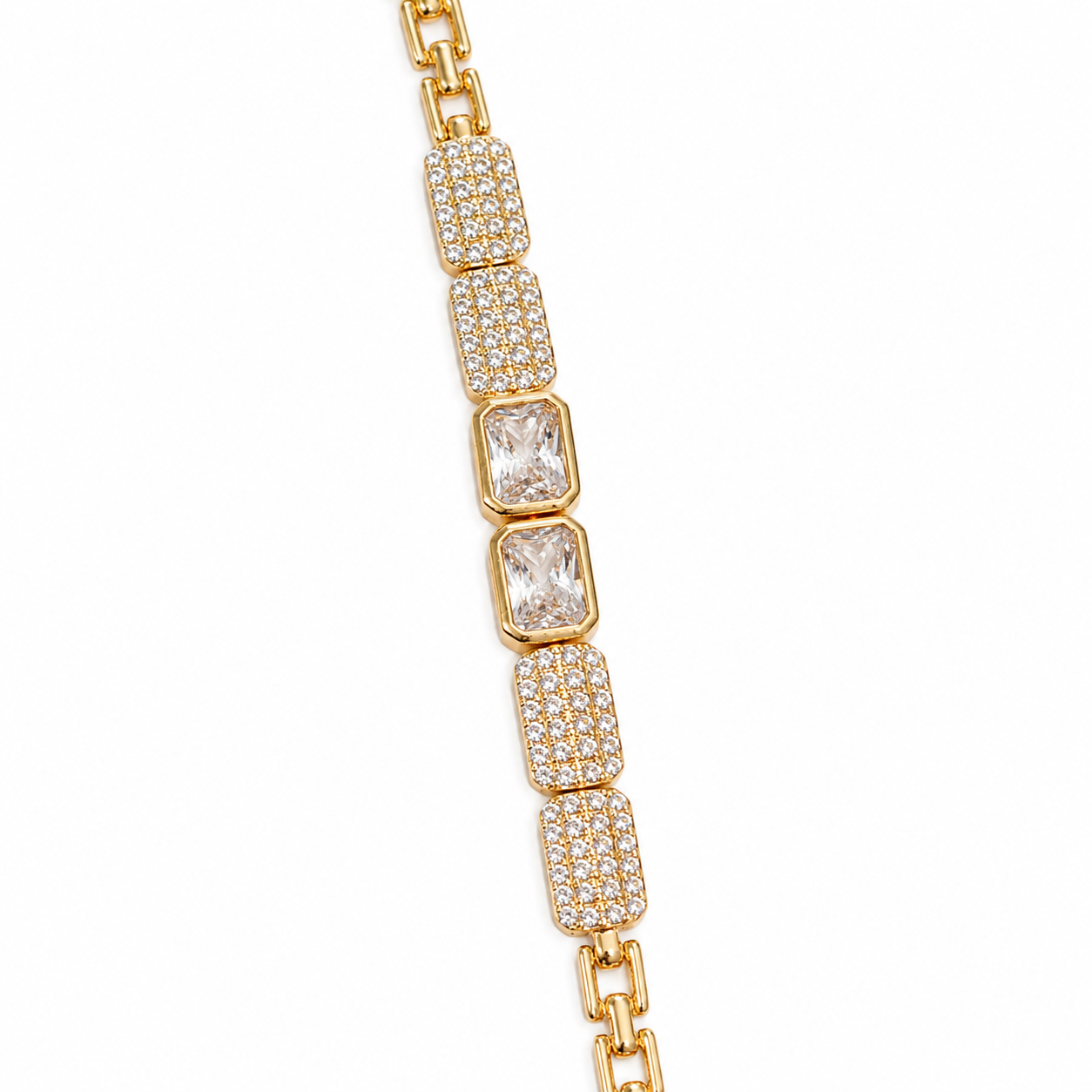 Radiant Link CZ Bracelet