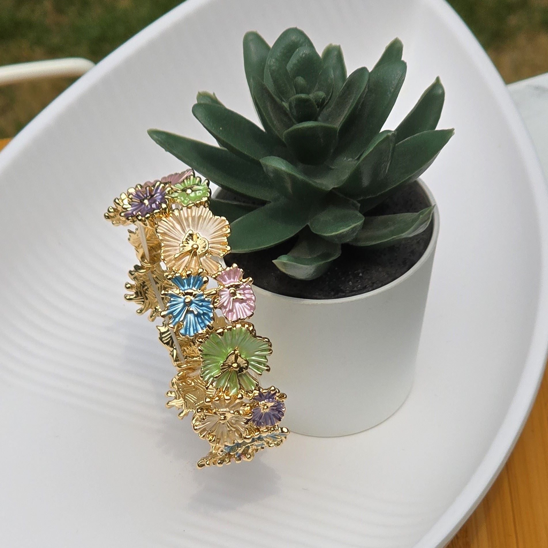 Pastel Bloom Luxe Bracelet