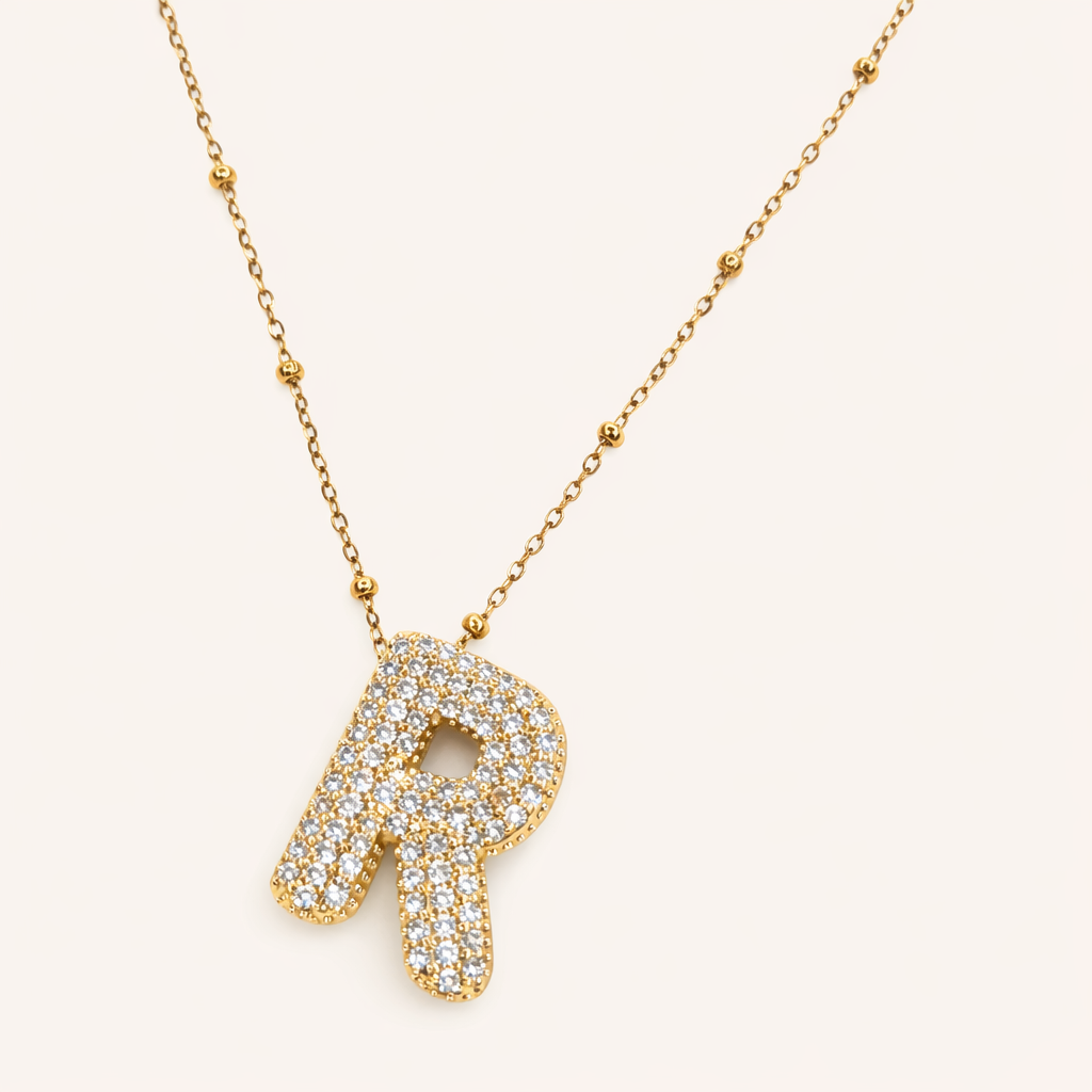 Letter R Necklace