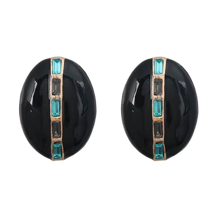 Black Crystal Rhinestone Diamond