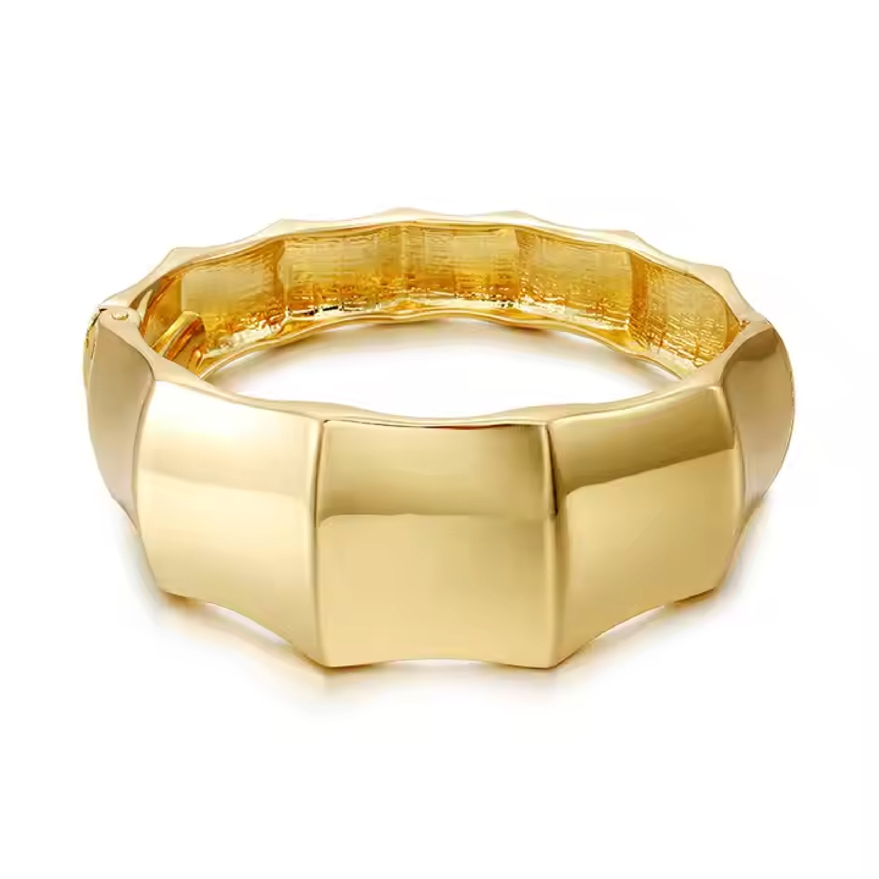 Gold Bamboo Bracelet