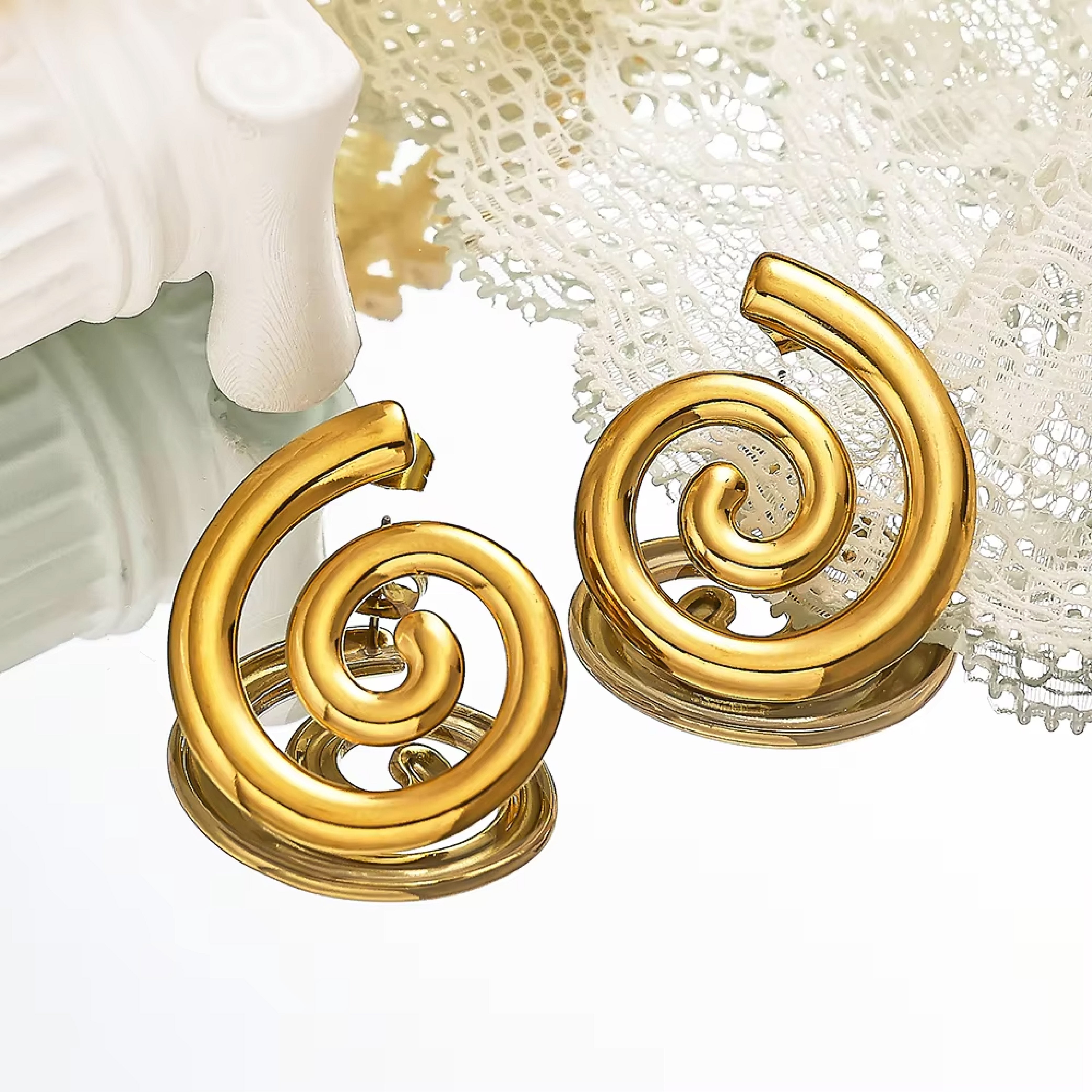 Roll Over  Earrings