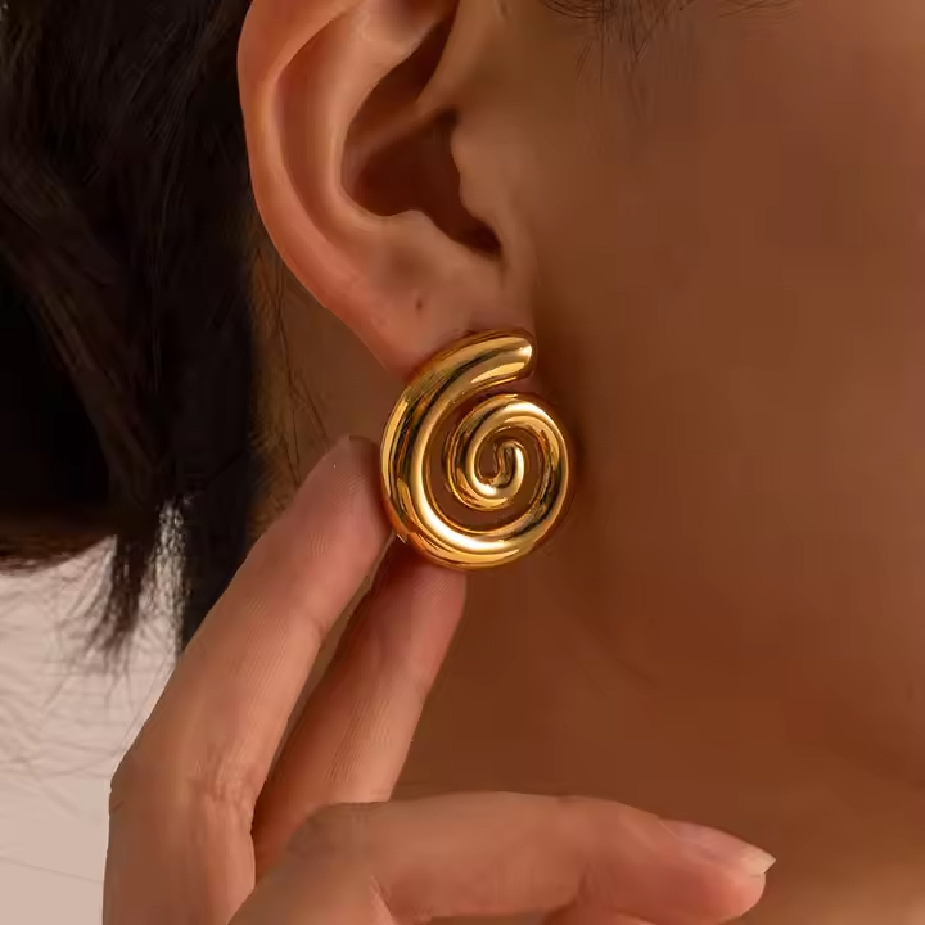 Roll Over  Earrings