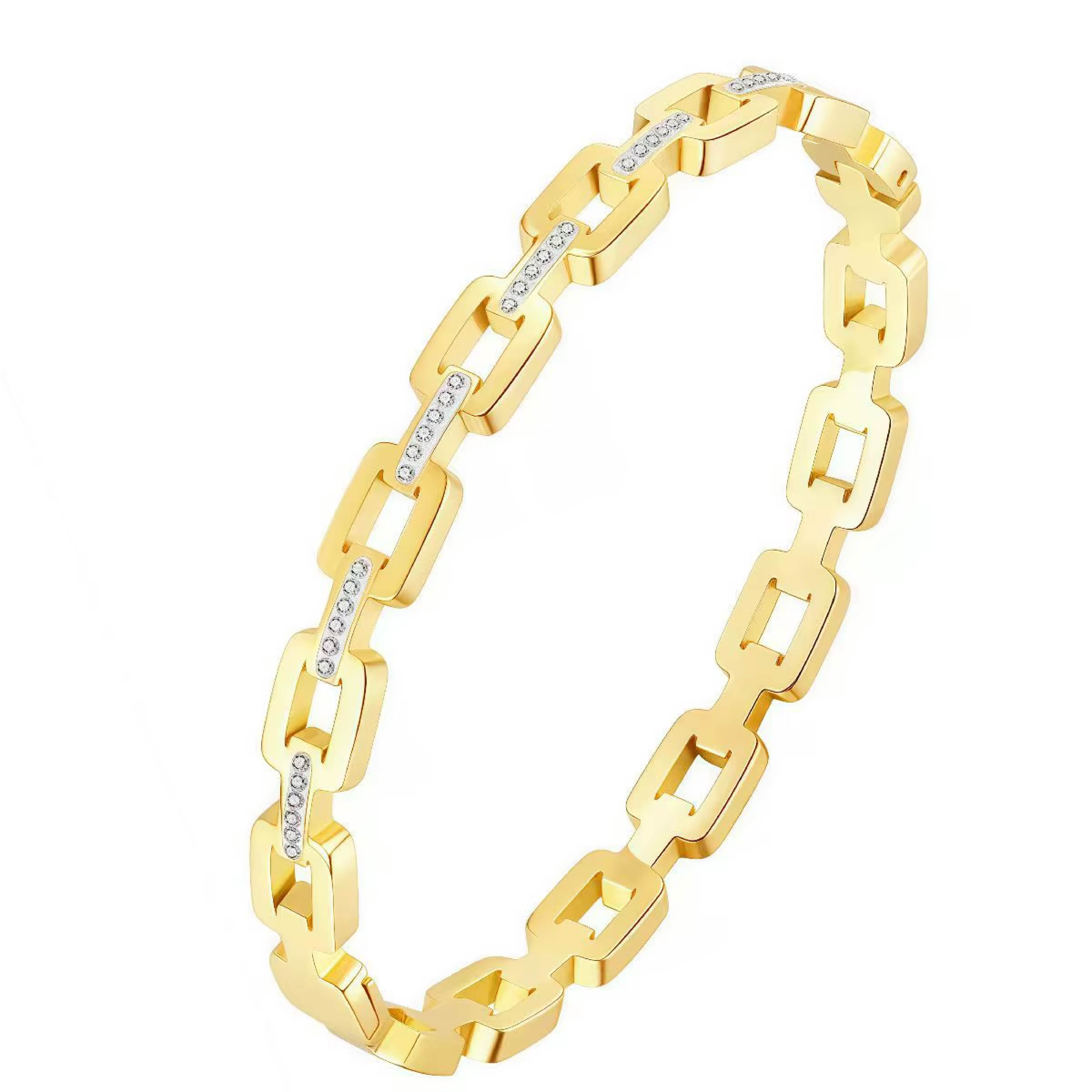 Luxe Gold Link Bracelet
