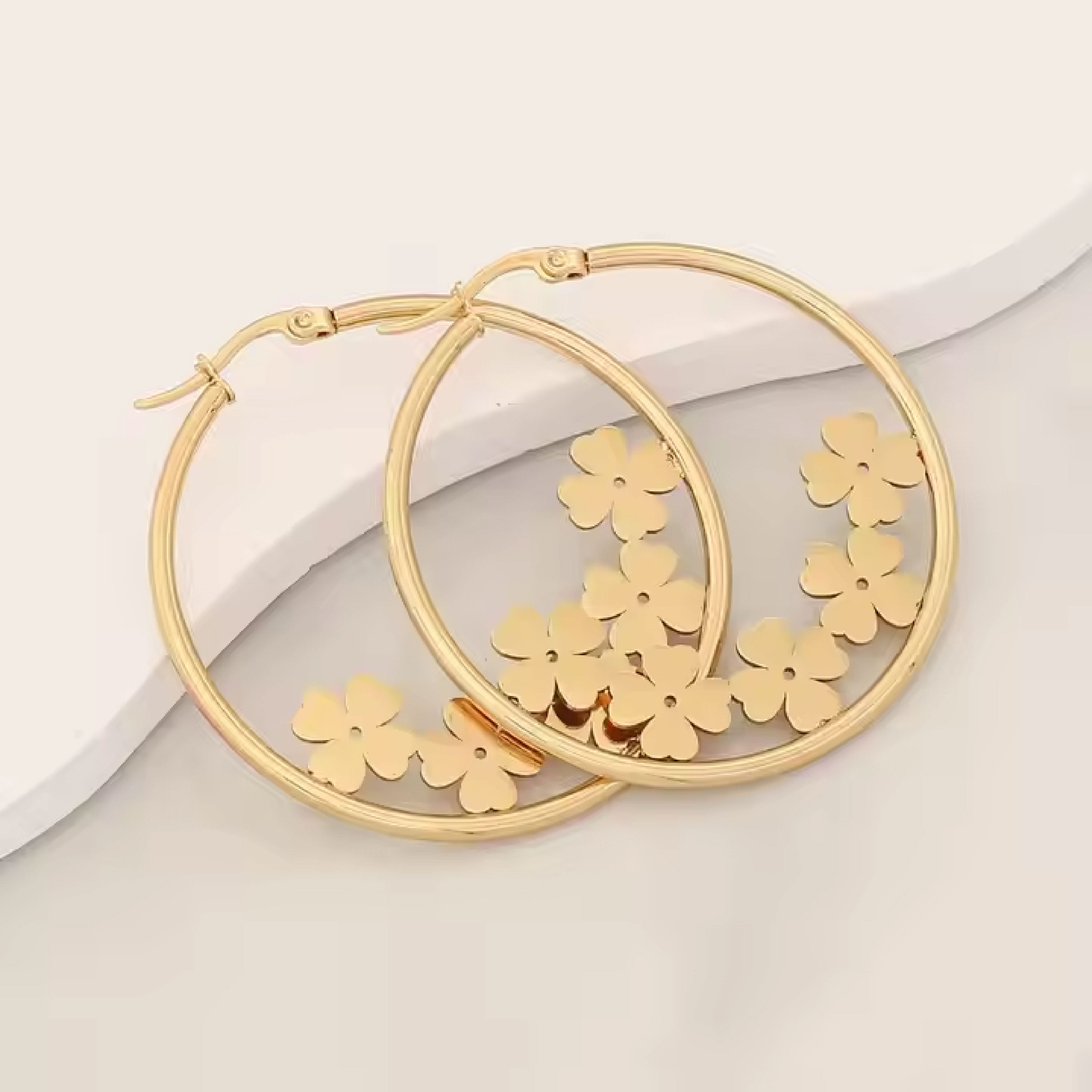 Flower Hoops