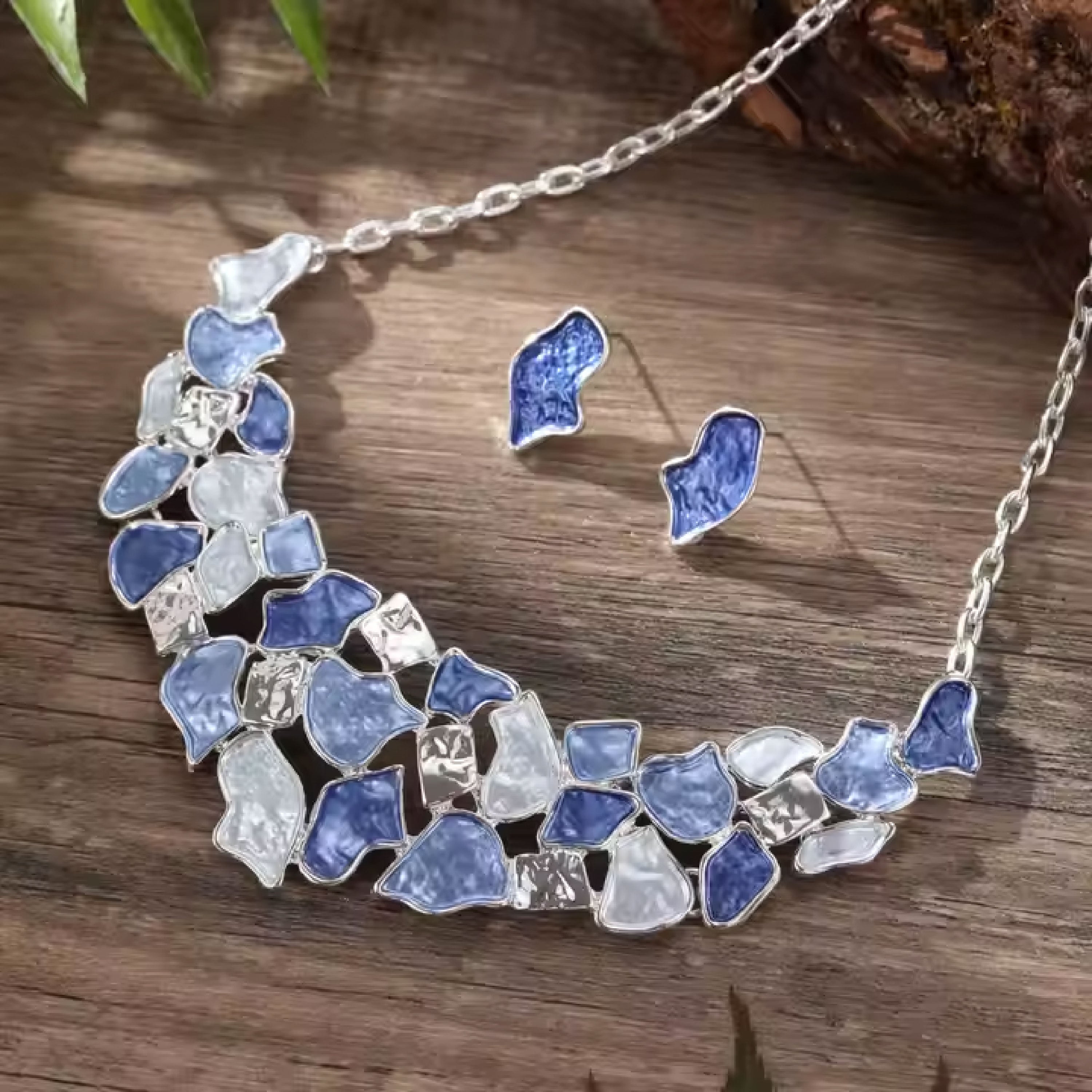 Ocean Shard Necklace Set