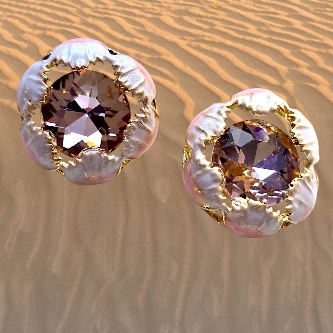 Pastel Petal Studs
