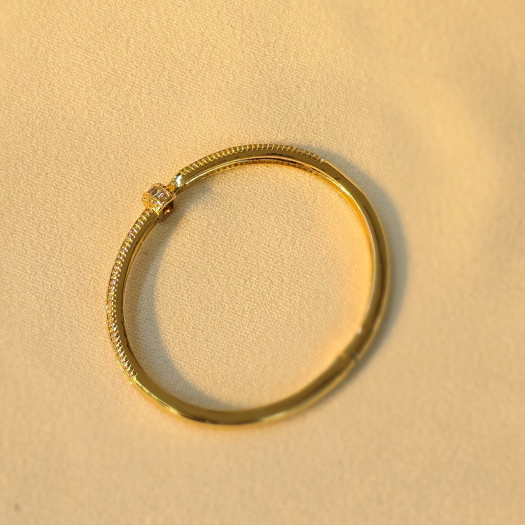 Diamond Baguettes Bangle