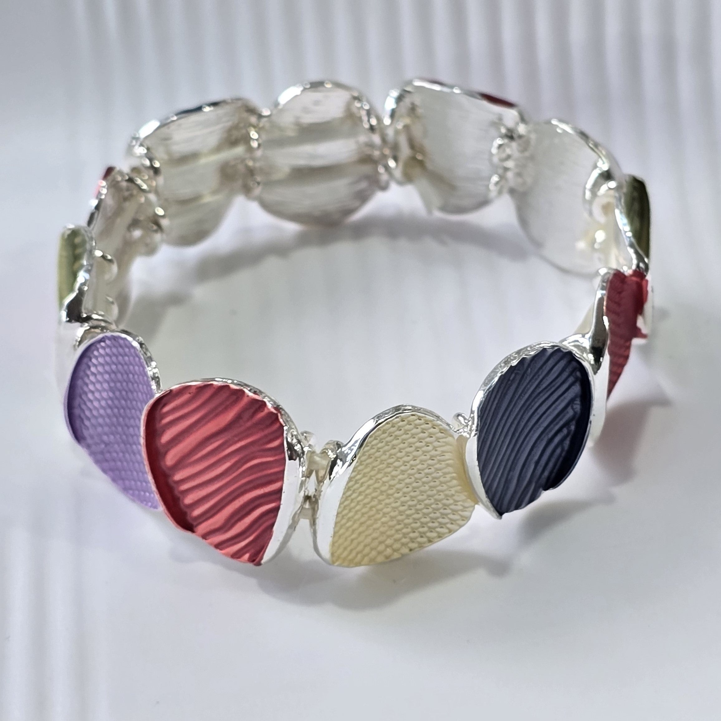 Multi-color Ripple Edge Bracelet