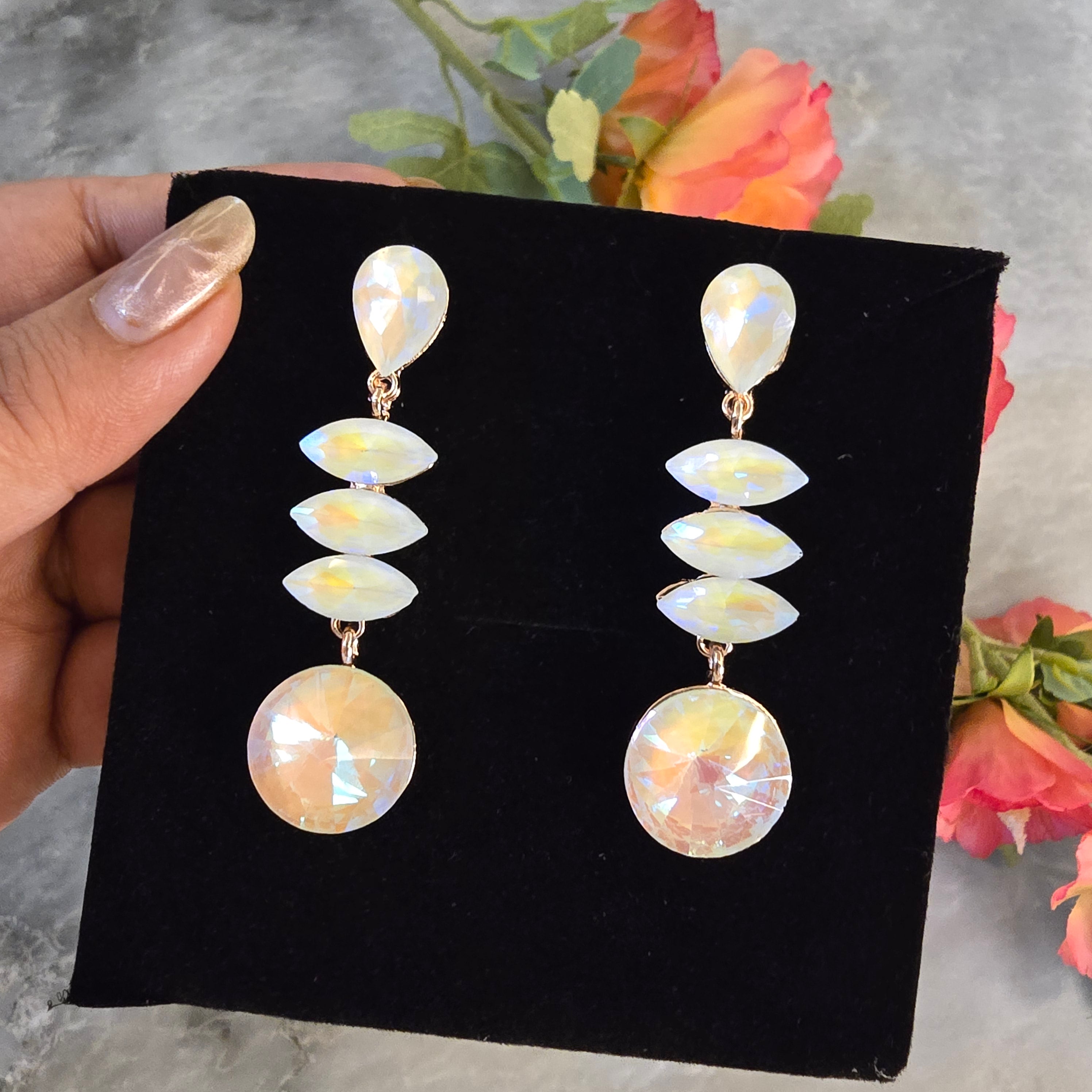 Aurora Glow Drop Earrings
