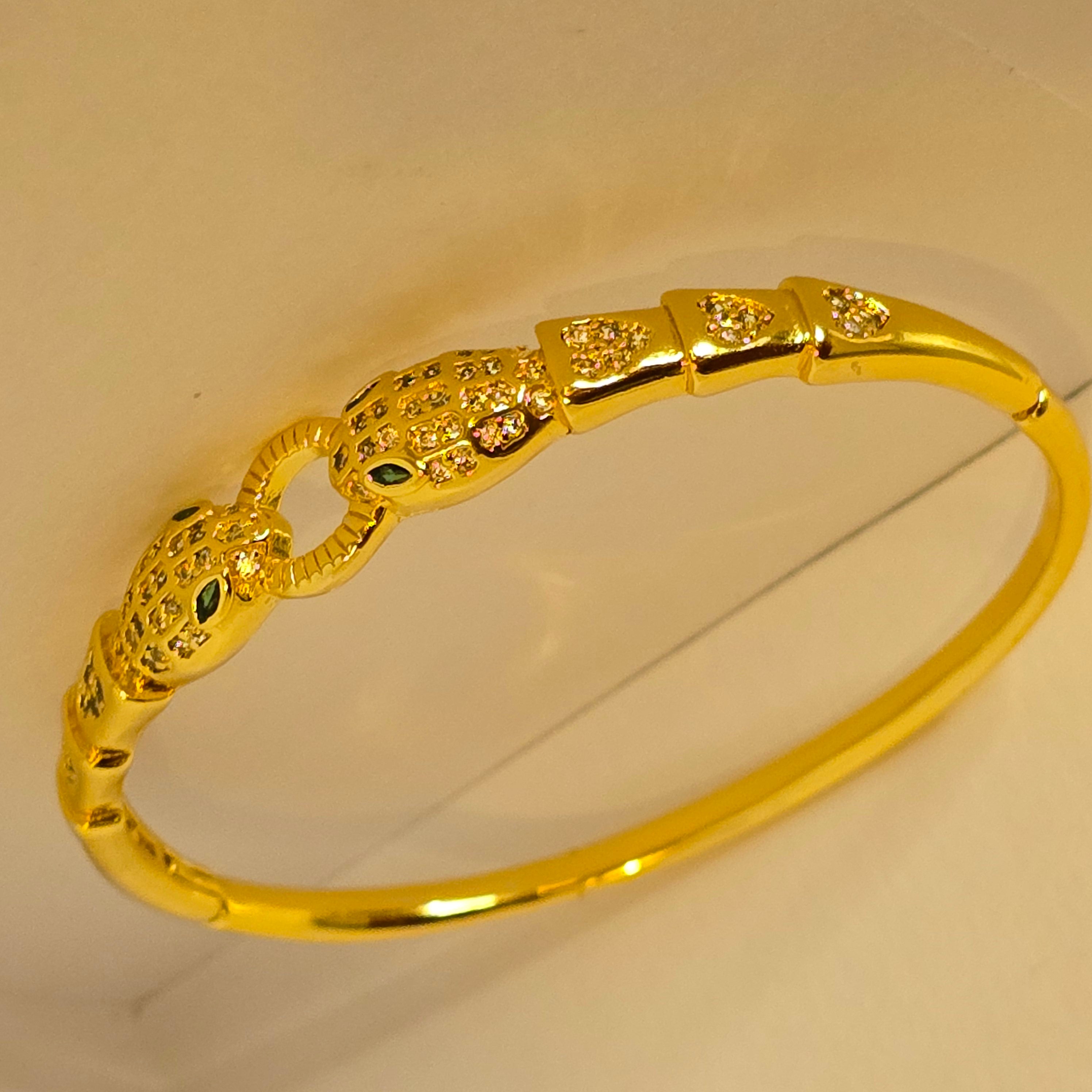 Royal Twin Gold Bracelet
