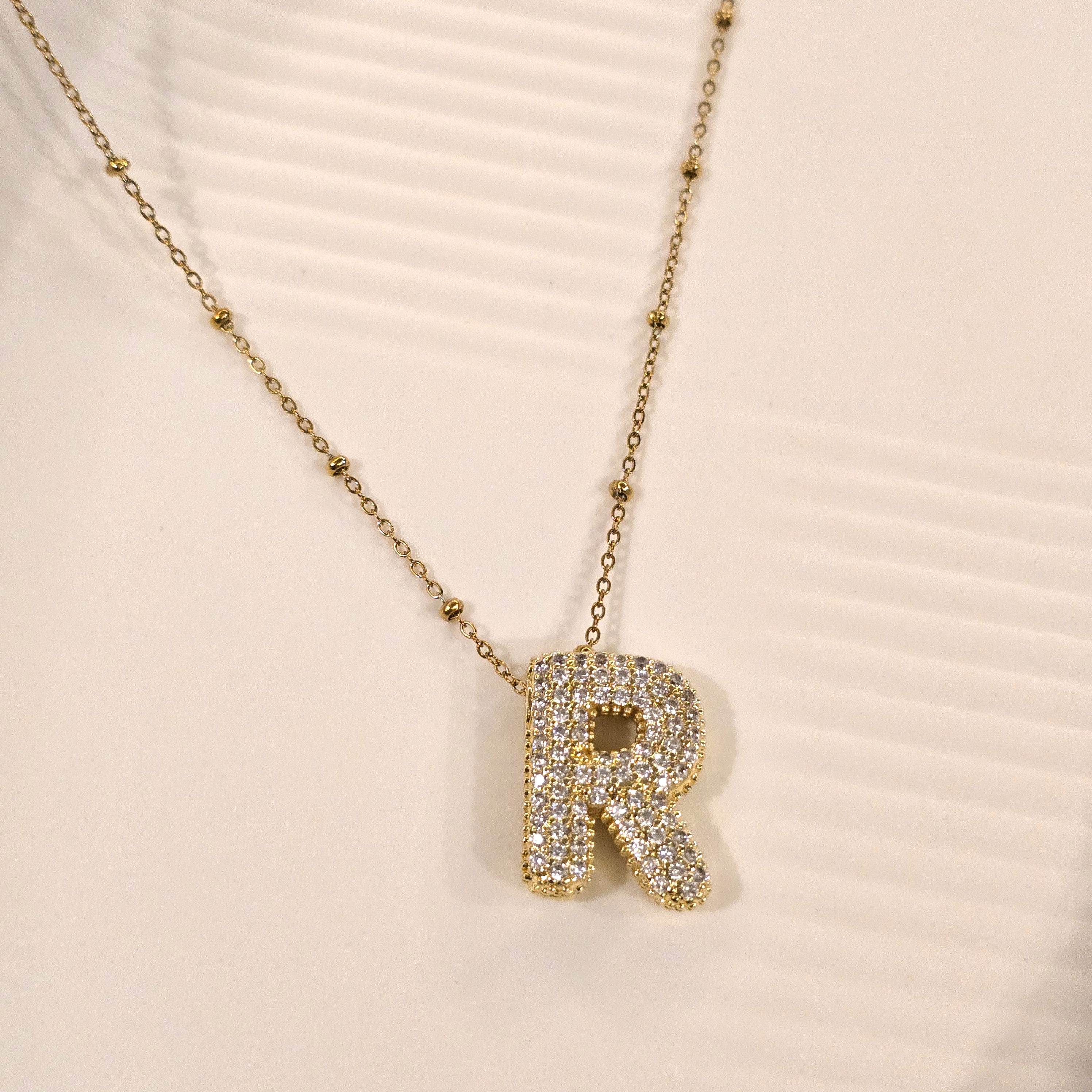 Letter R Necklace