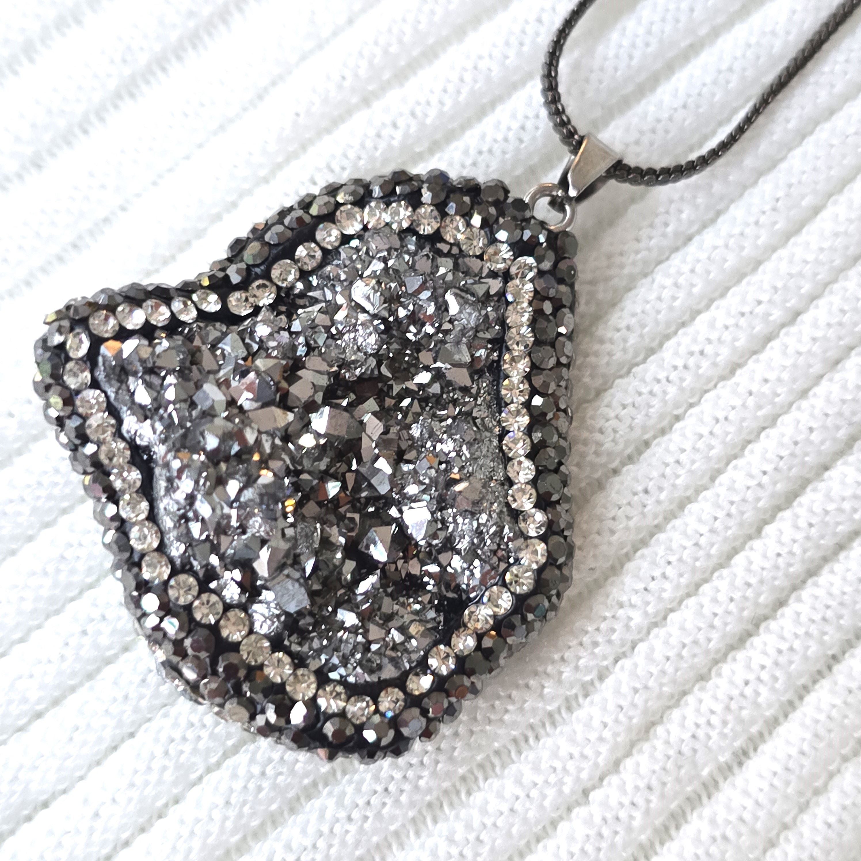 Pyrite Sparkle Statement Necklace