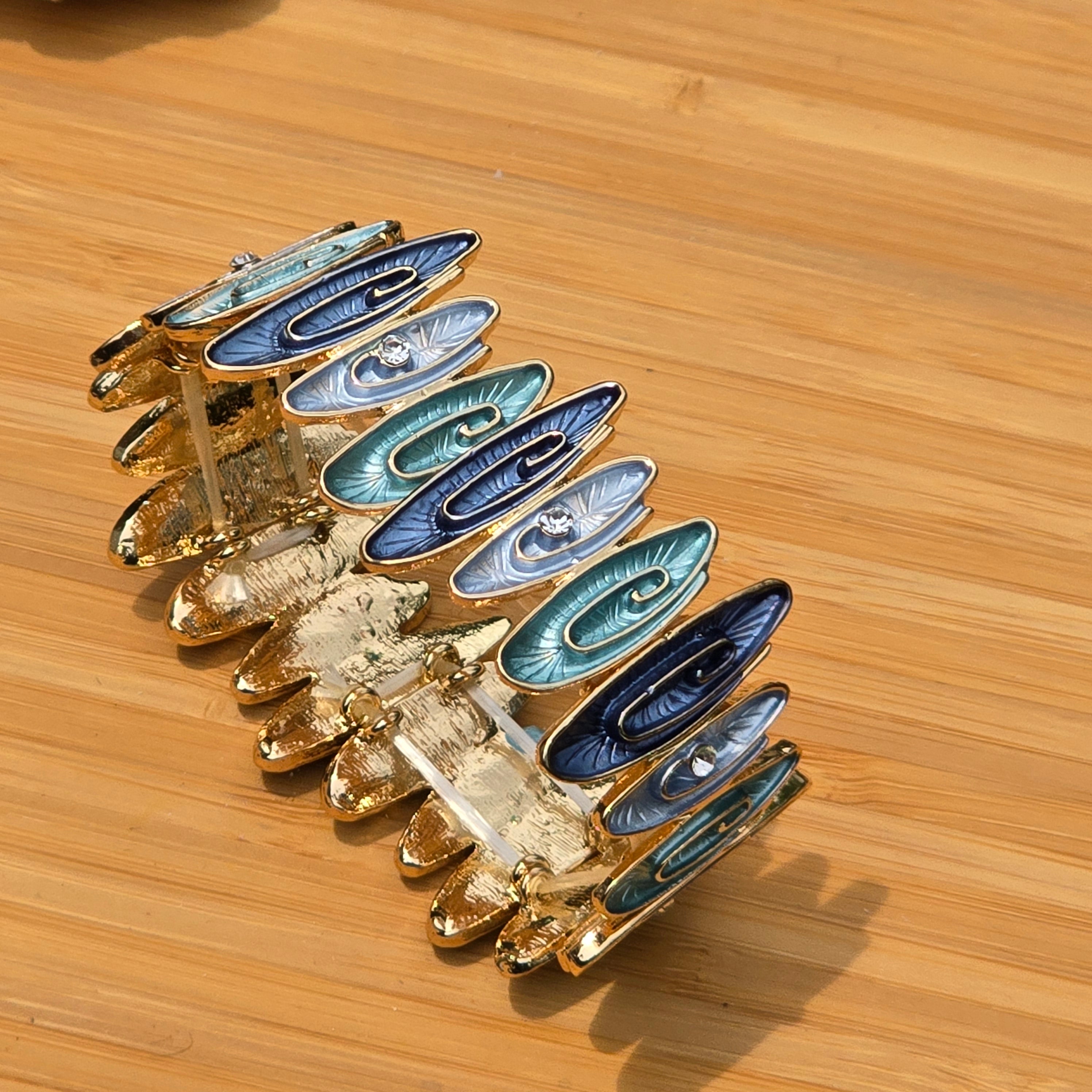 Ocean Whisper Enamel Bracelet
