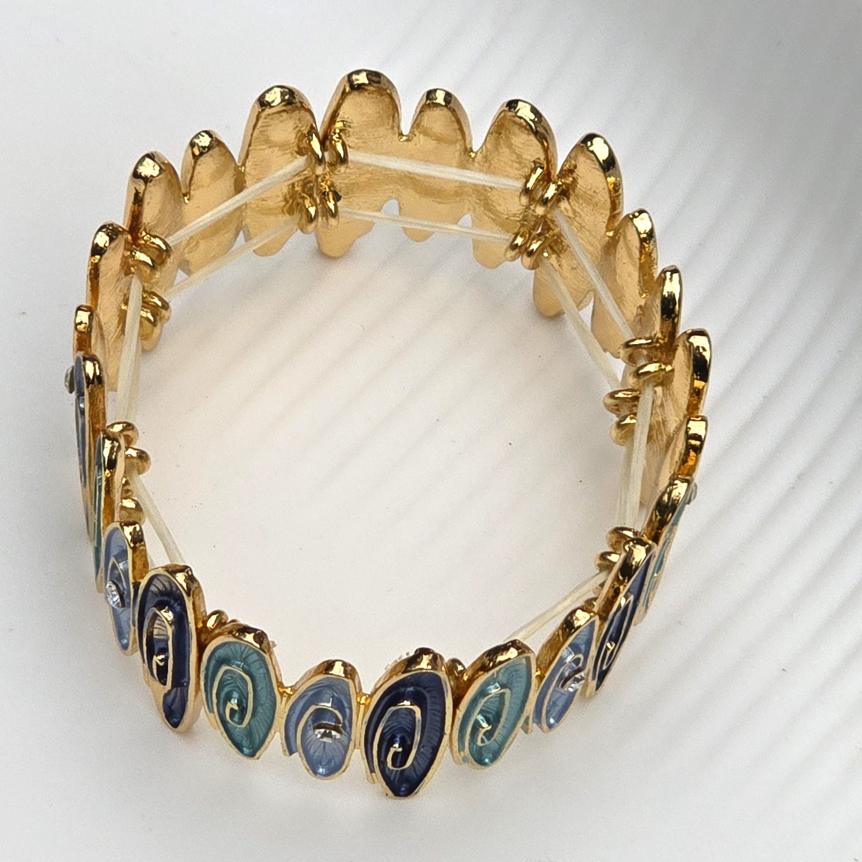 Ocean Whisper Enamel Bracelet