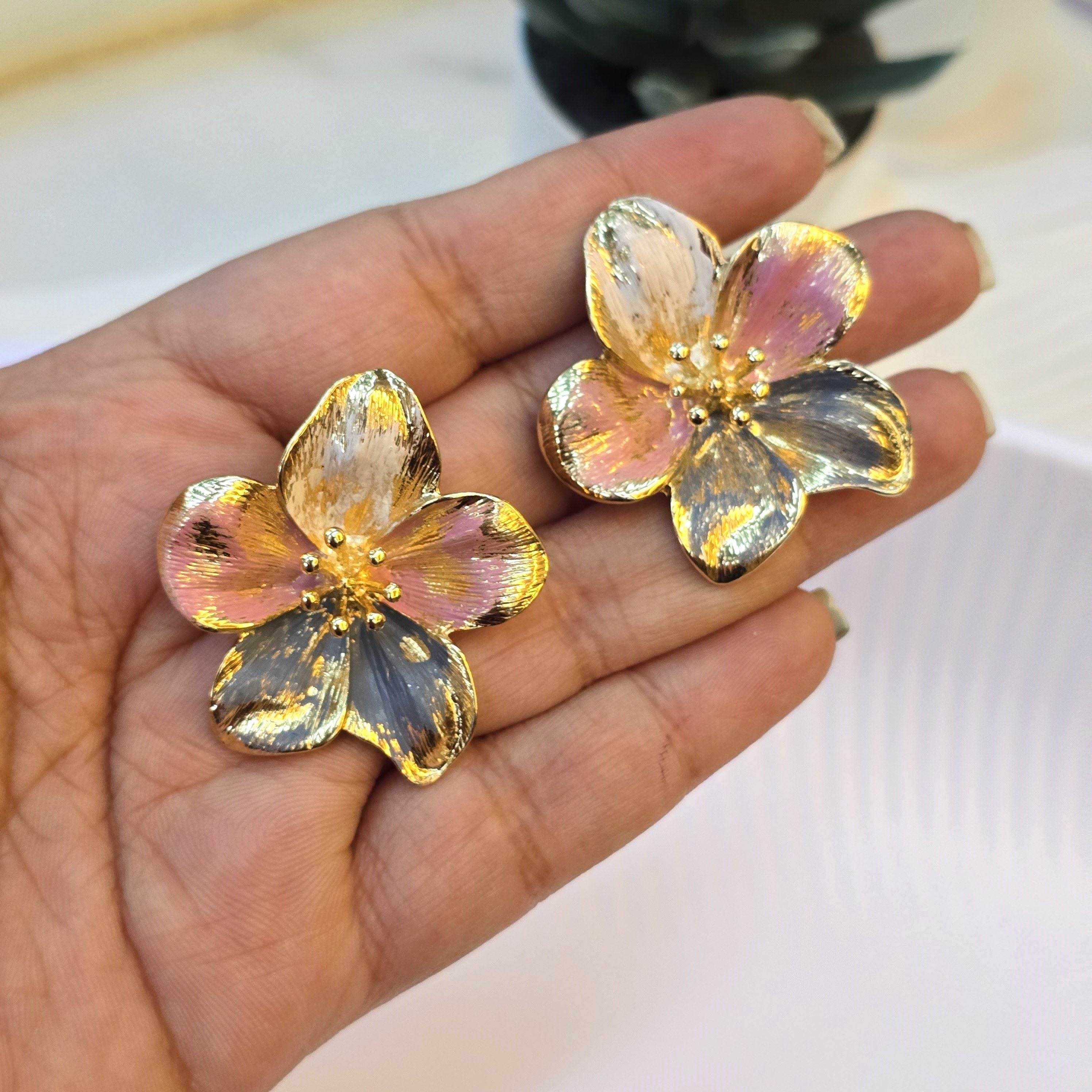 Floral Studs