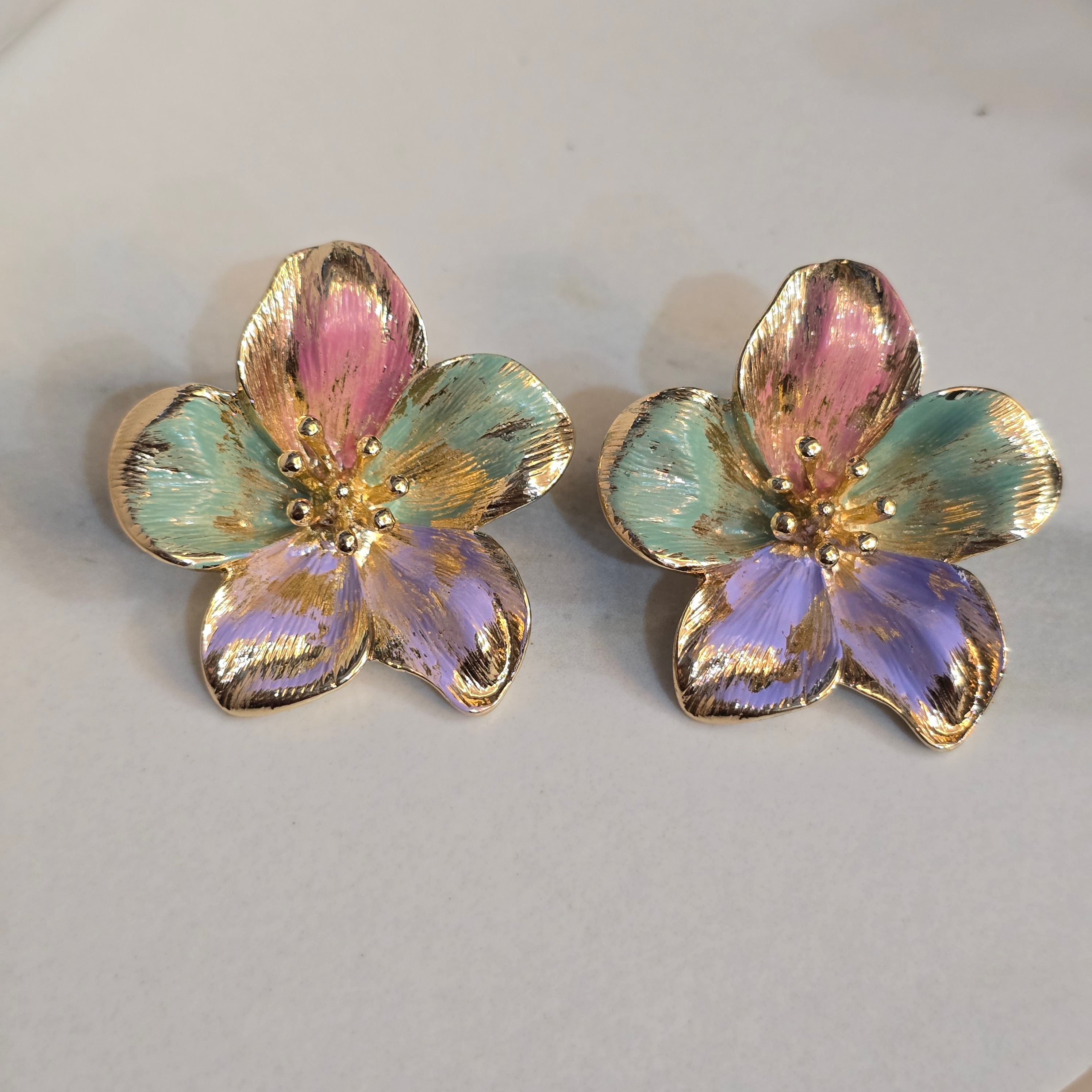 Pastel Stud Earrings