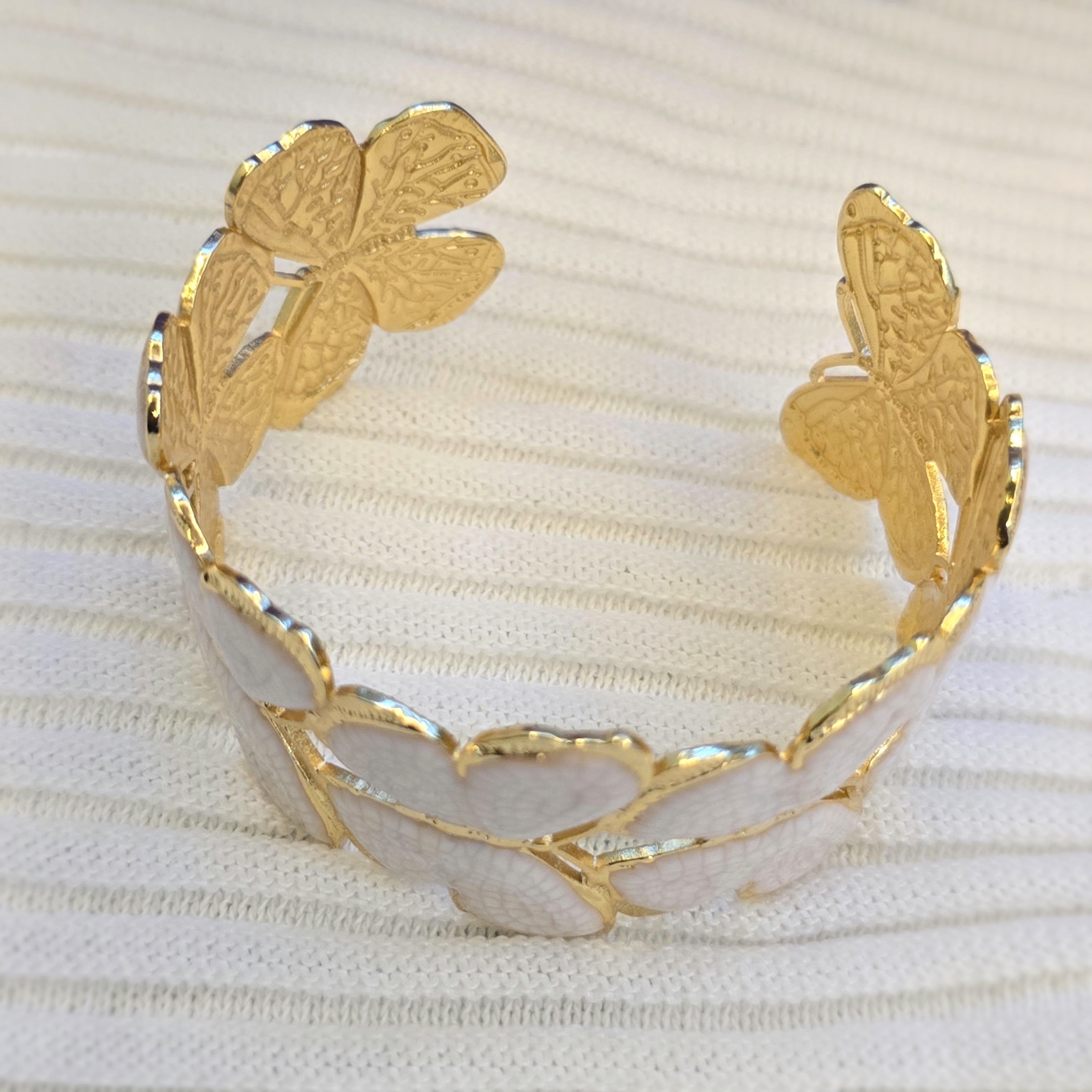 Ivory Butterfly Bracelet