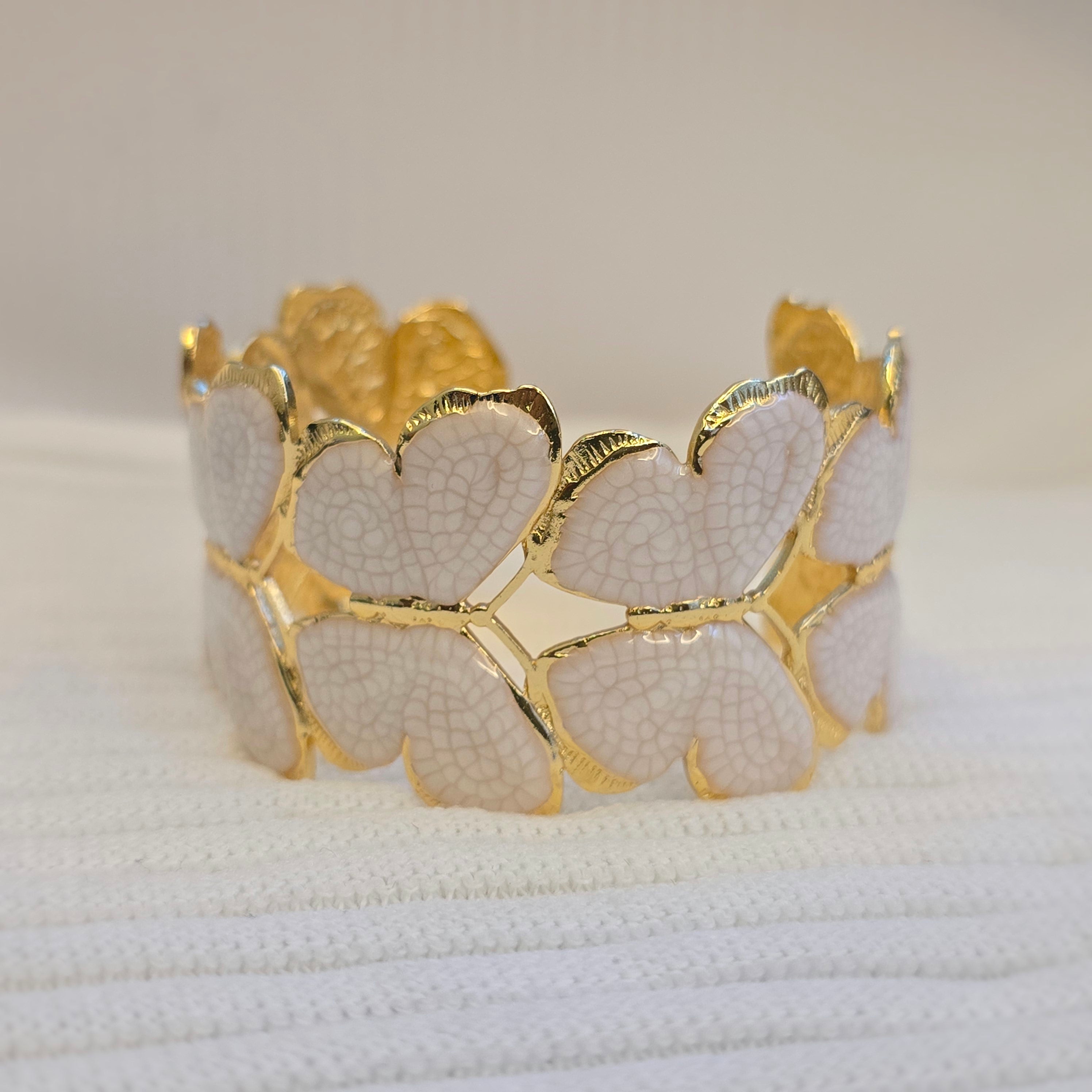 Ivory Butterfly Bracelet