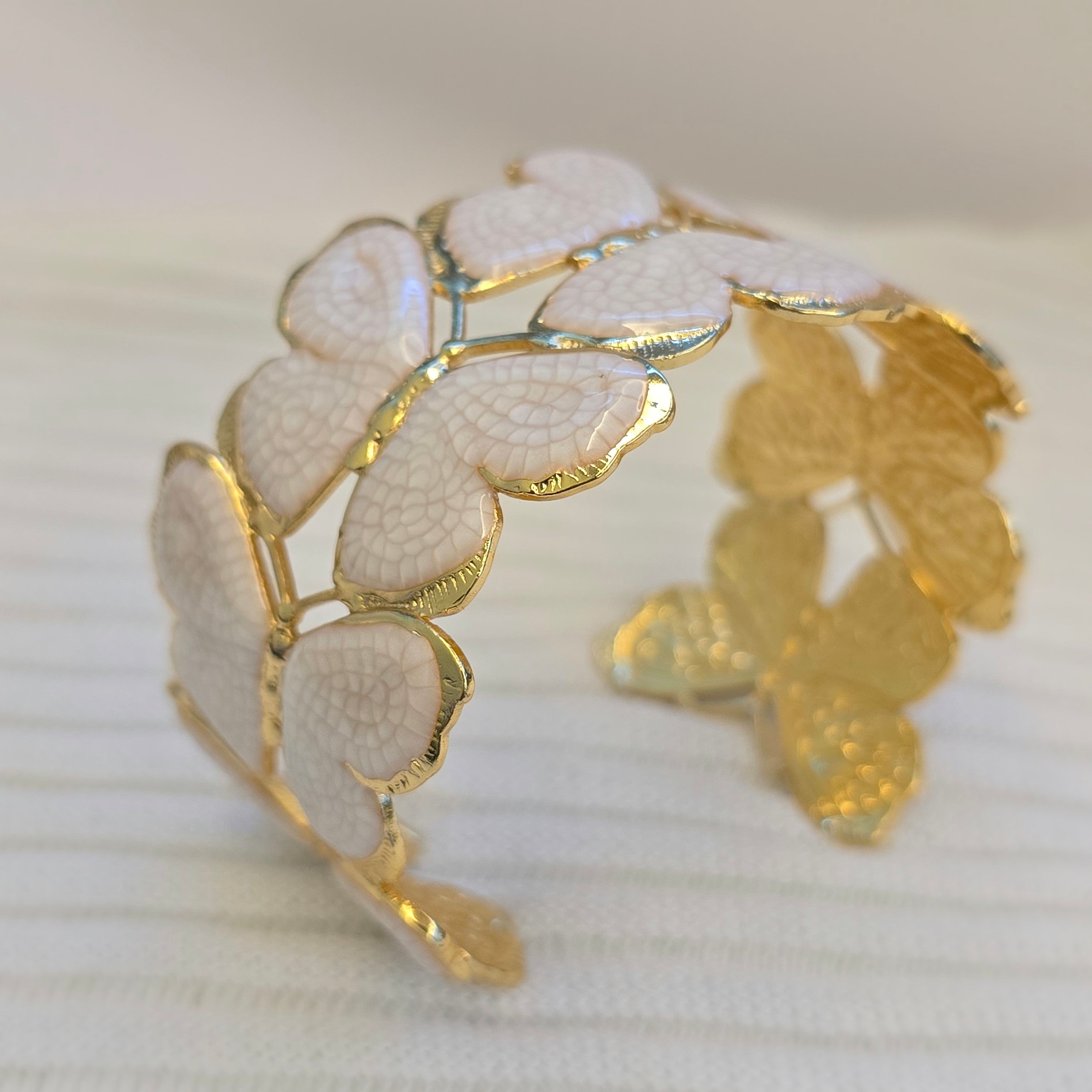 Ivory Butterfly Bracelet