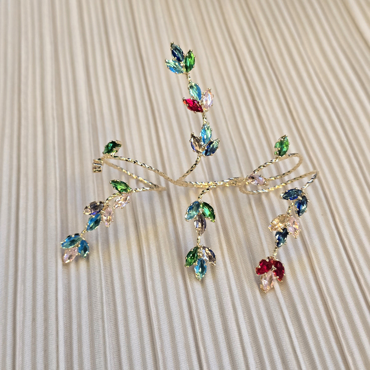 Multicolor Adjustable Ring Bracelet