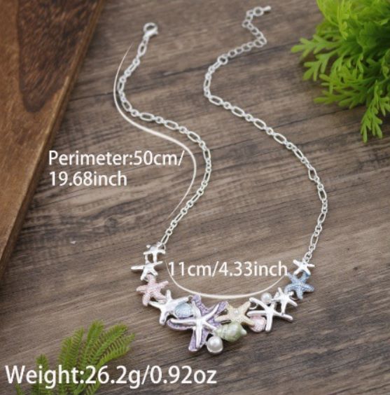 Ocean Star Charm Necklace