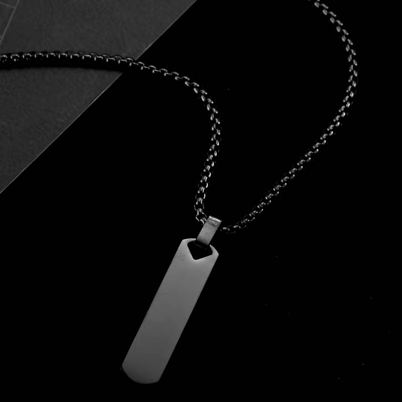 Black Bar Pendant