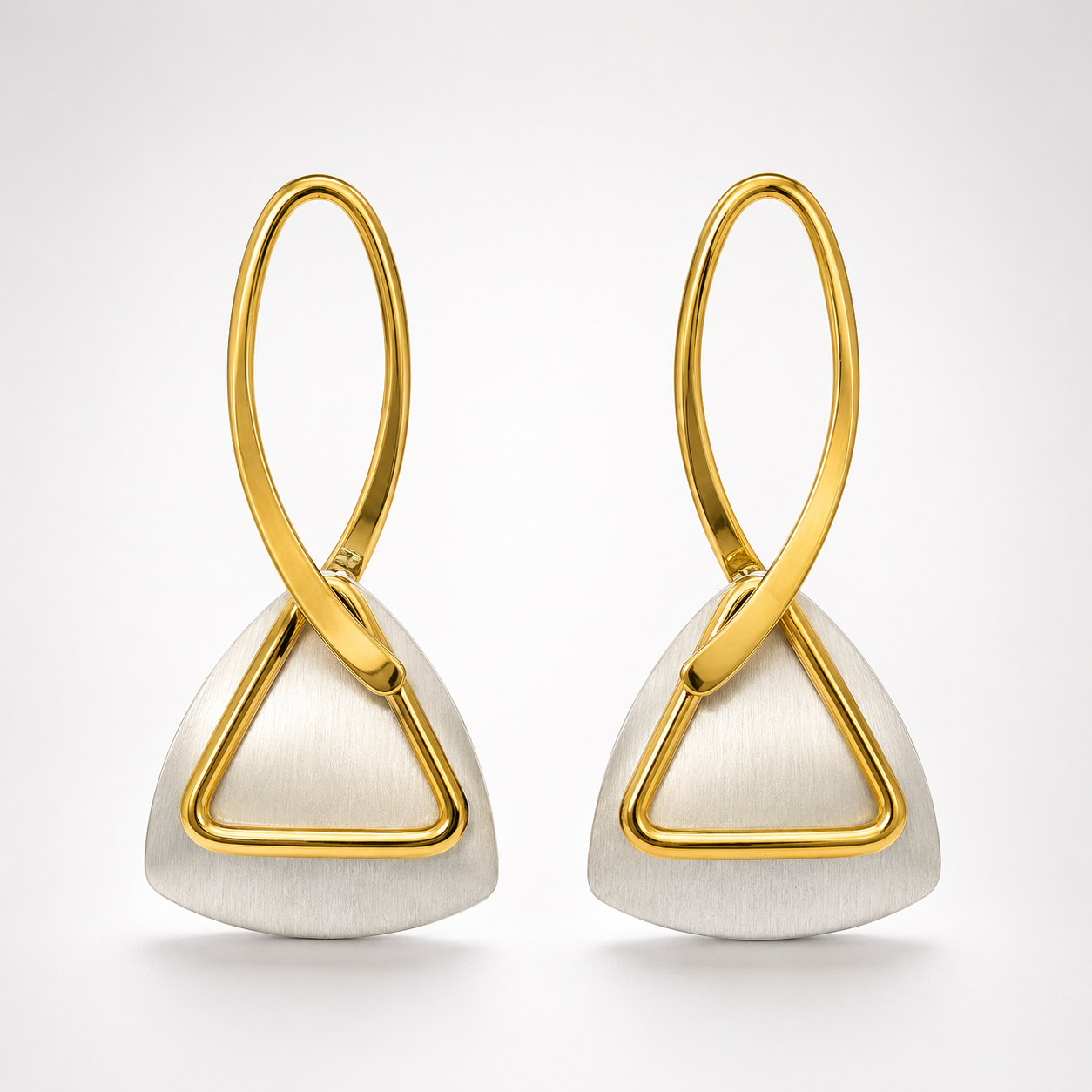 Geometric Statement Earrings