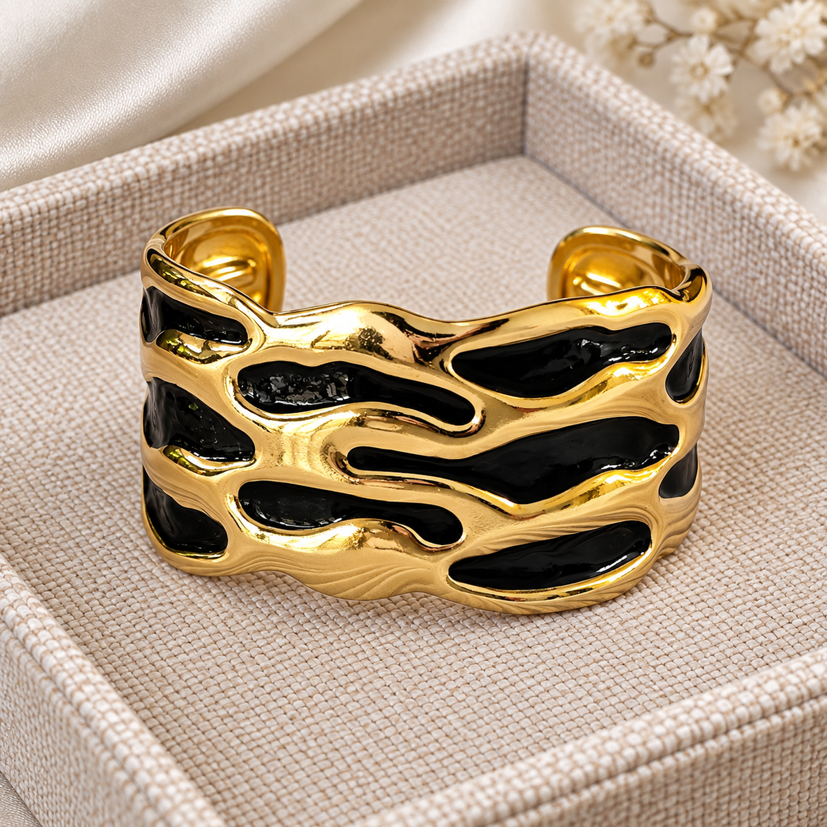Black & White Set Of Two Bracelet