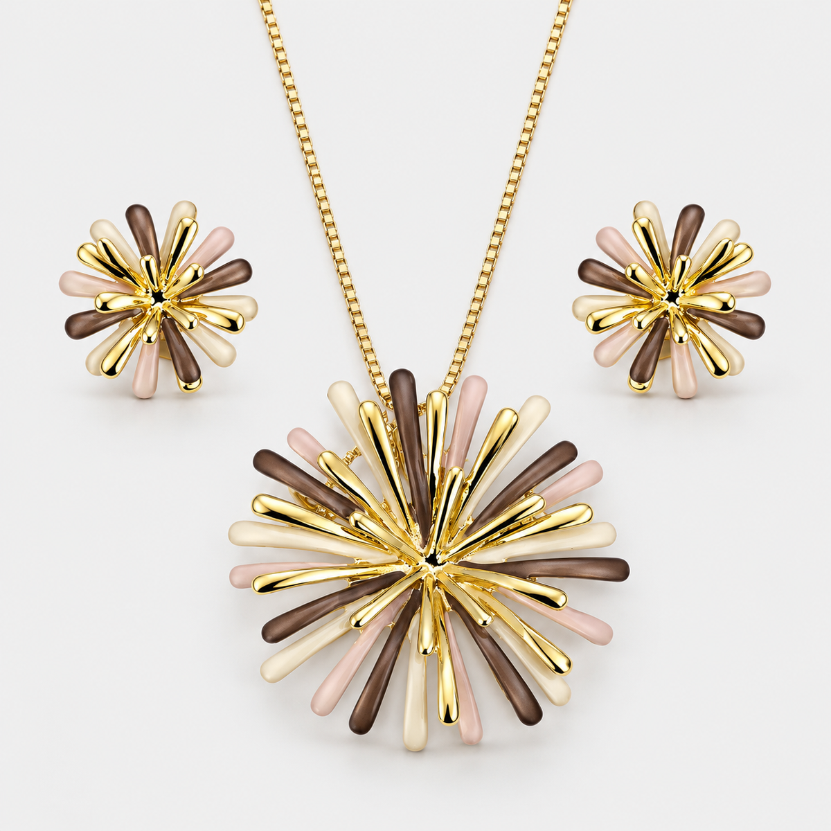 Bloom Necklace & Earring Set