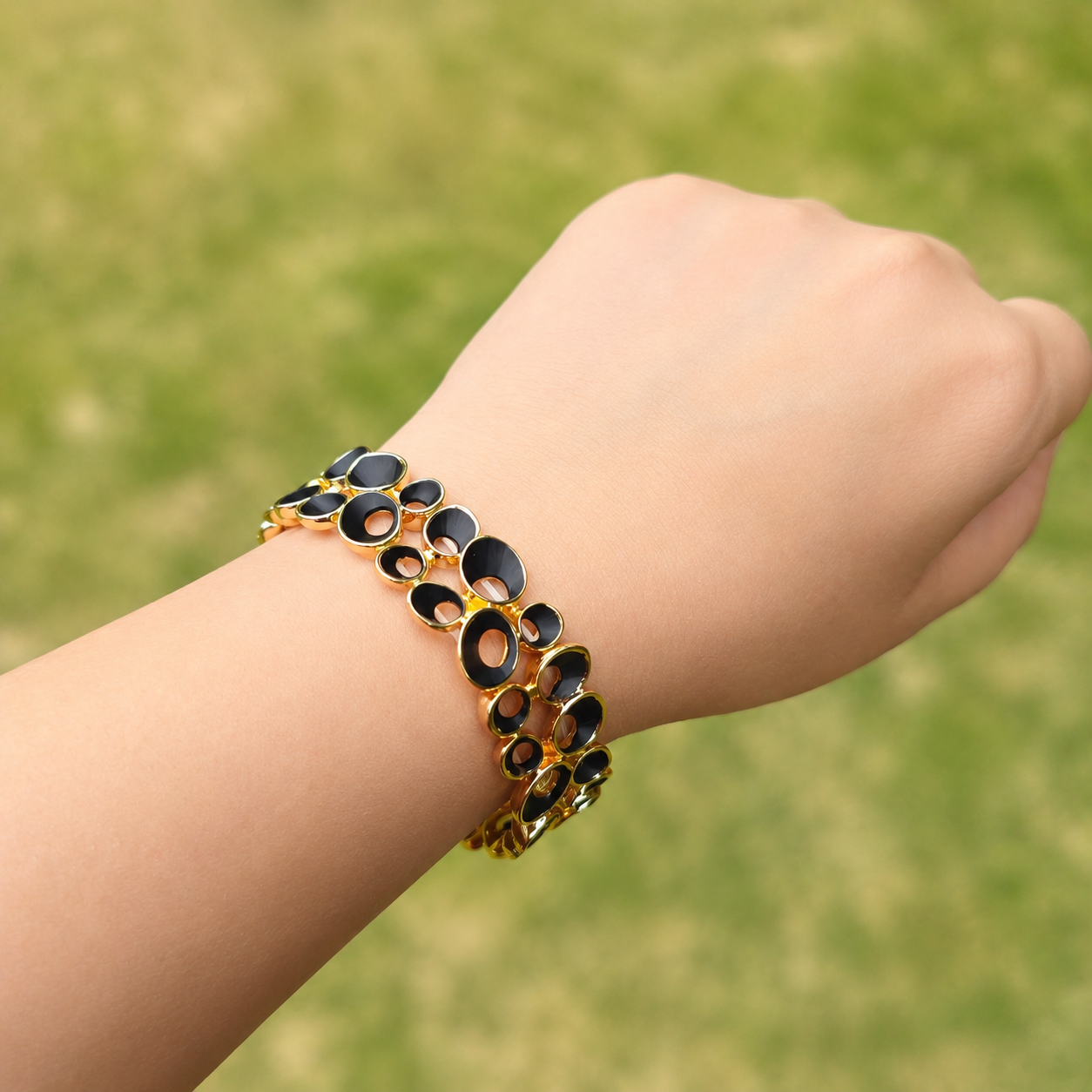 Midnight Orbit Stretch Bracelet