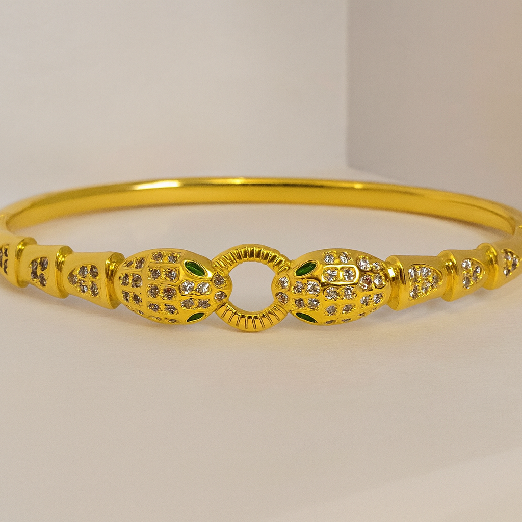 Royal Twin Gold Bracelet