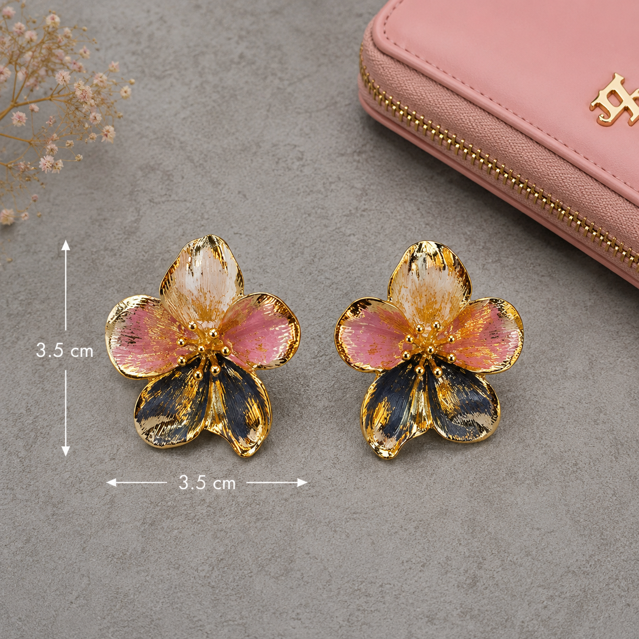 Floral Studs
