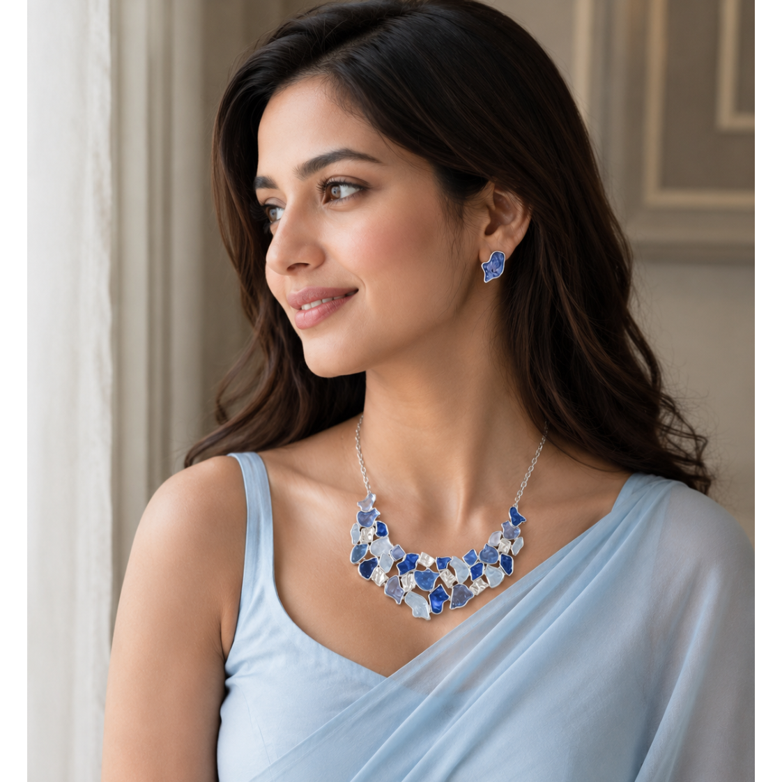 Ocean Shard Necklace Set