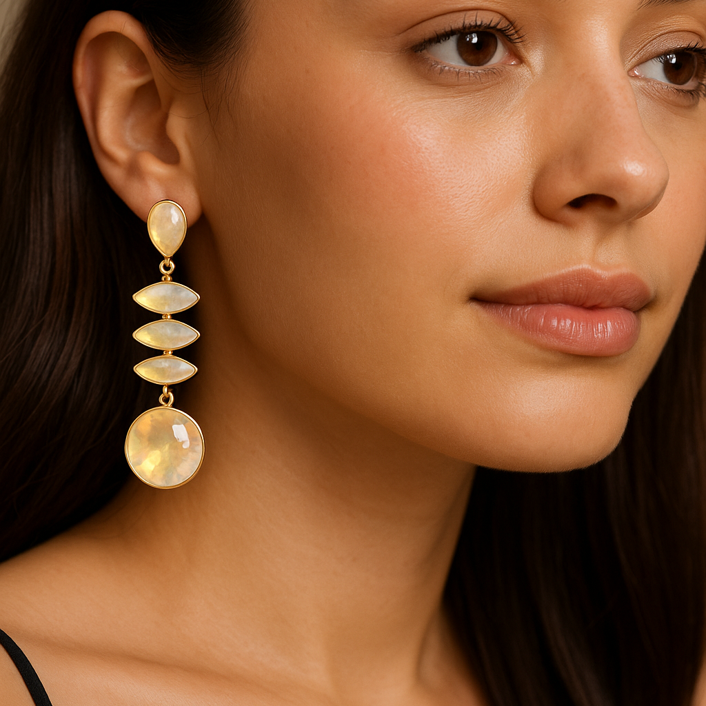 Aurora Glow Drop Earrings