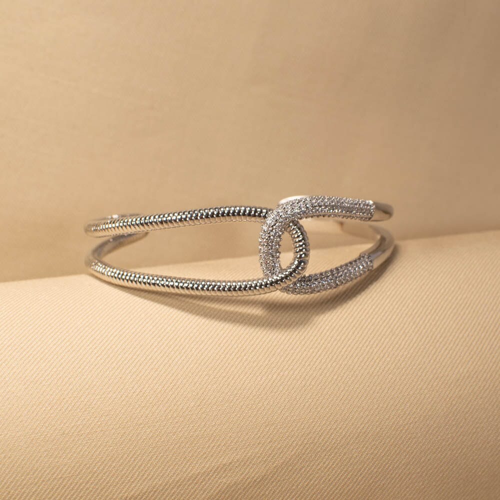 Crystal Whirl Cuff
