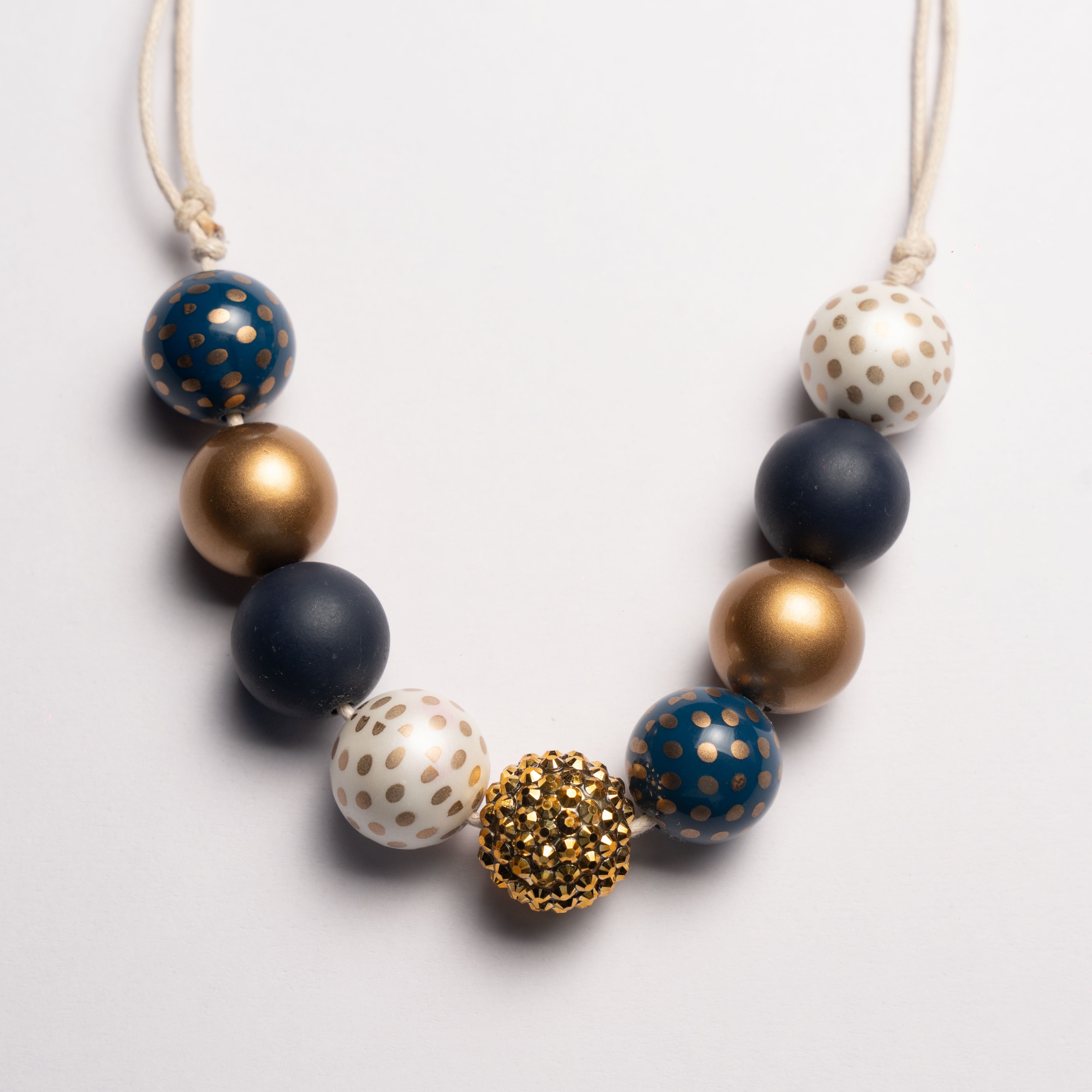 Dark Blue And Golden Bubble Gum