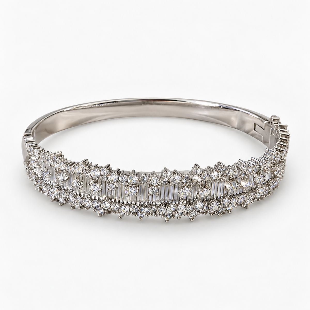 Silver Crystal Bracelet