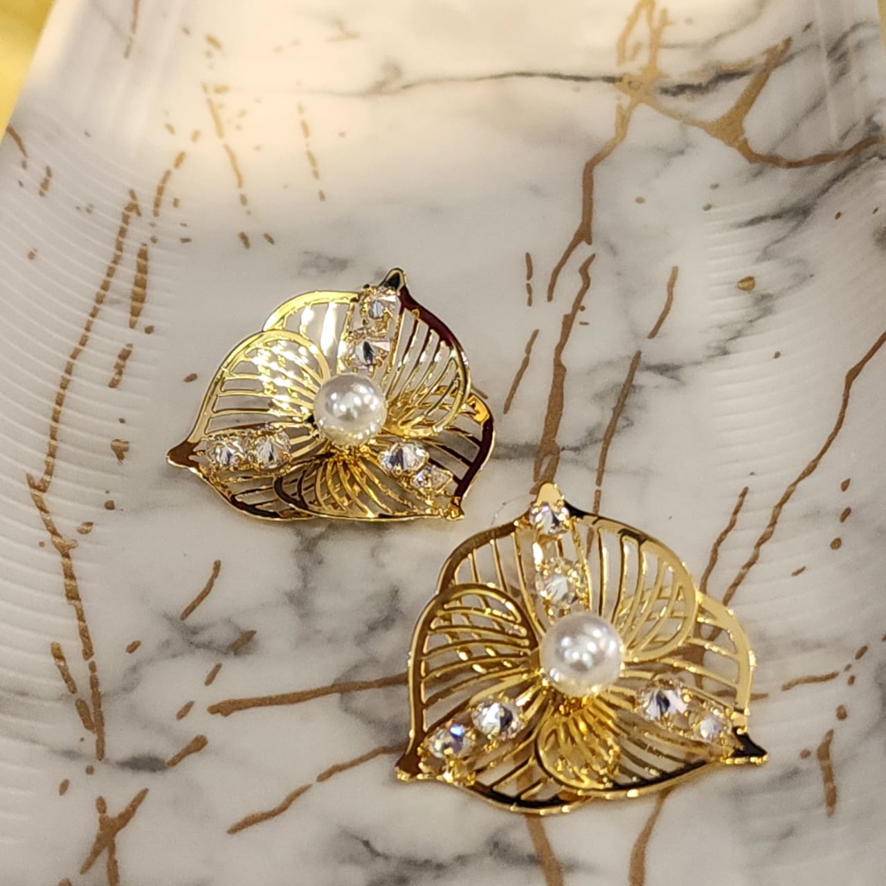 Diamond Bloom Studs