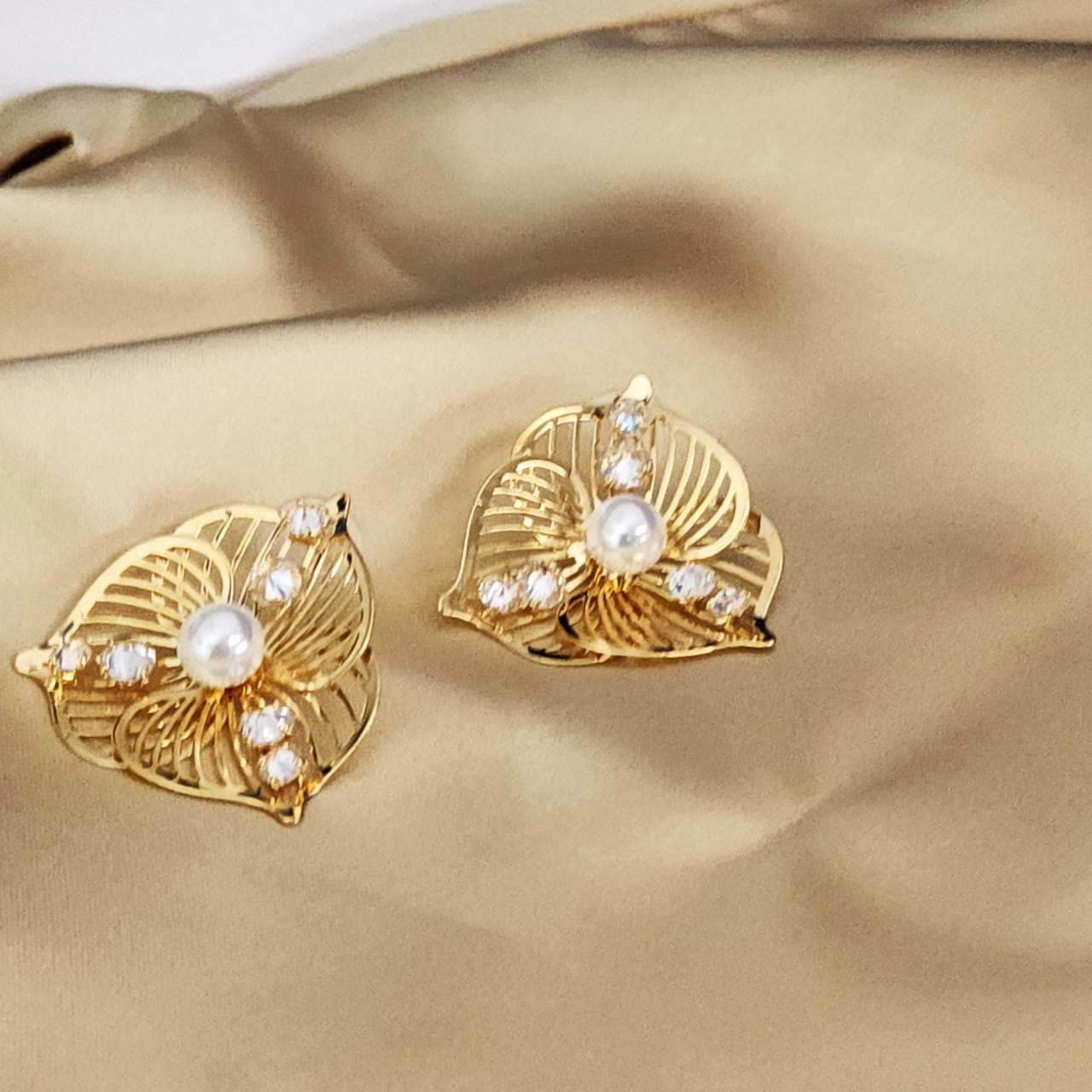 Diamond Bloom Studs