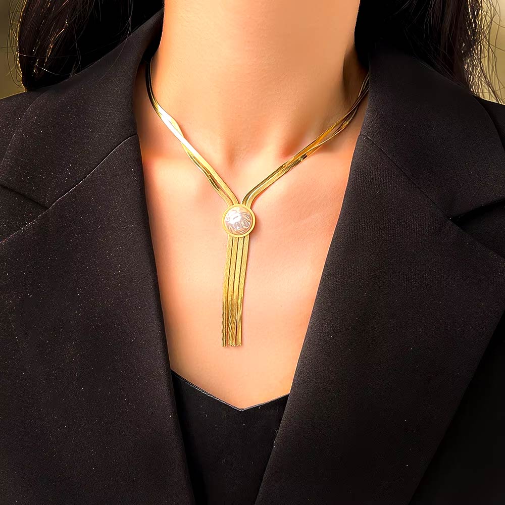 Pearl Tassel Necklace