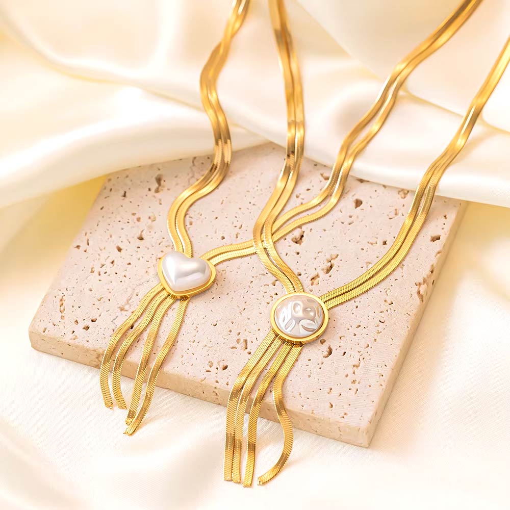 Pearl Tassel Necklace