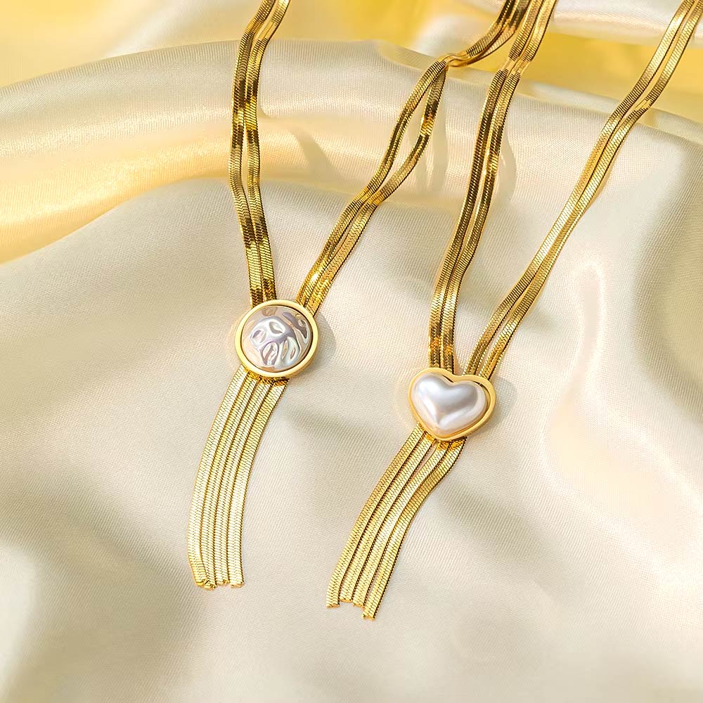 Pearl Tassel Necklace